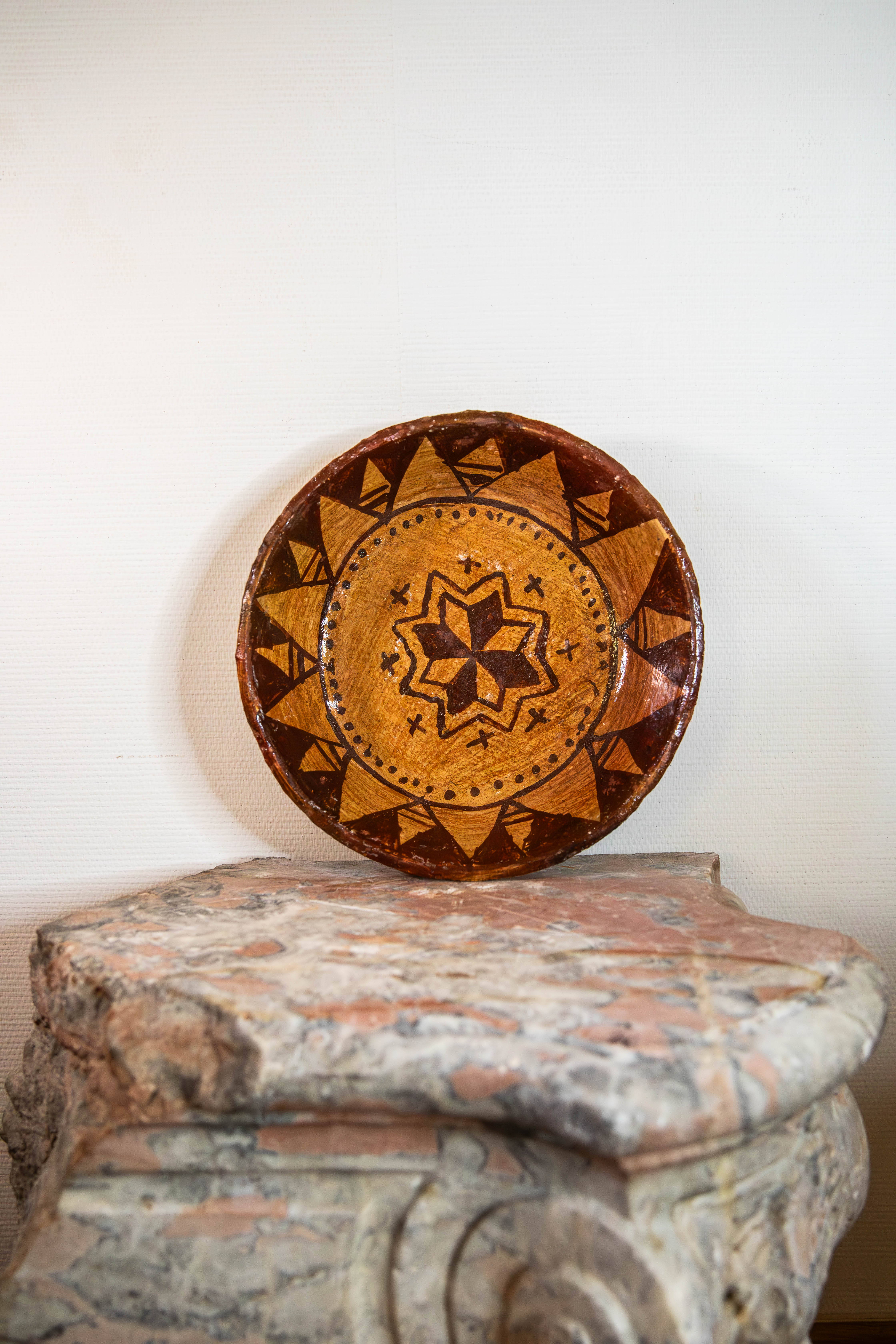 Grands plats Chaoui en terre cuite - Large terracotta Chaoui Plates