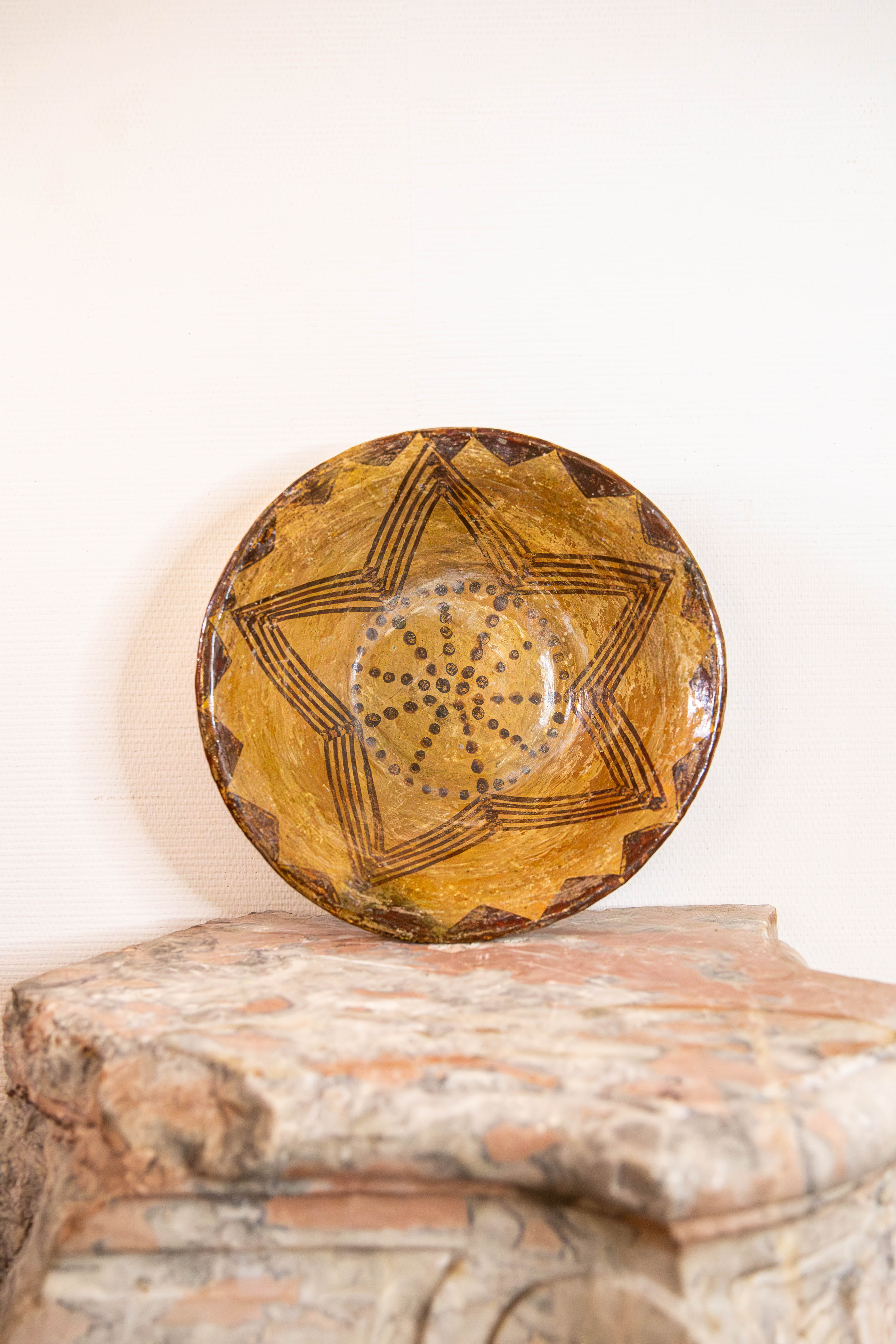 Grands plats Chaoui en terre cuite - Large terracotta Chaoui Plates