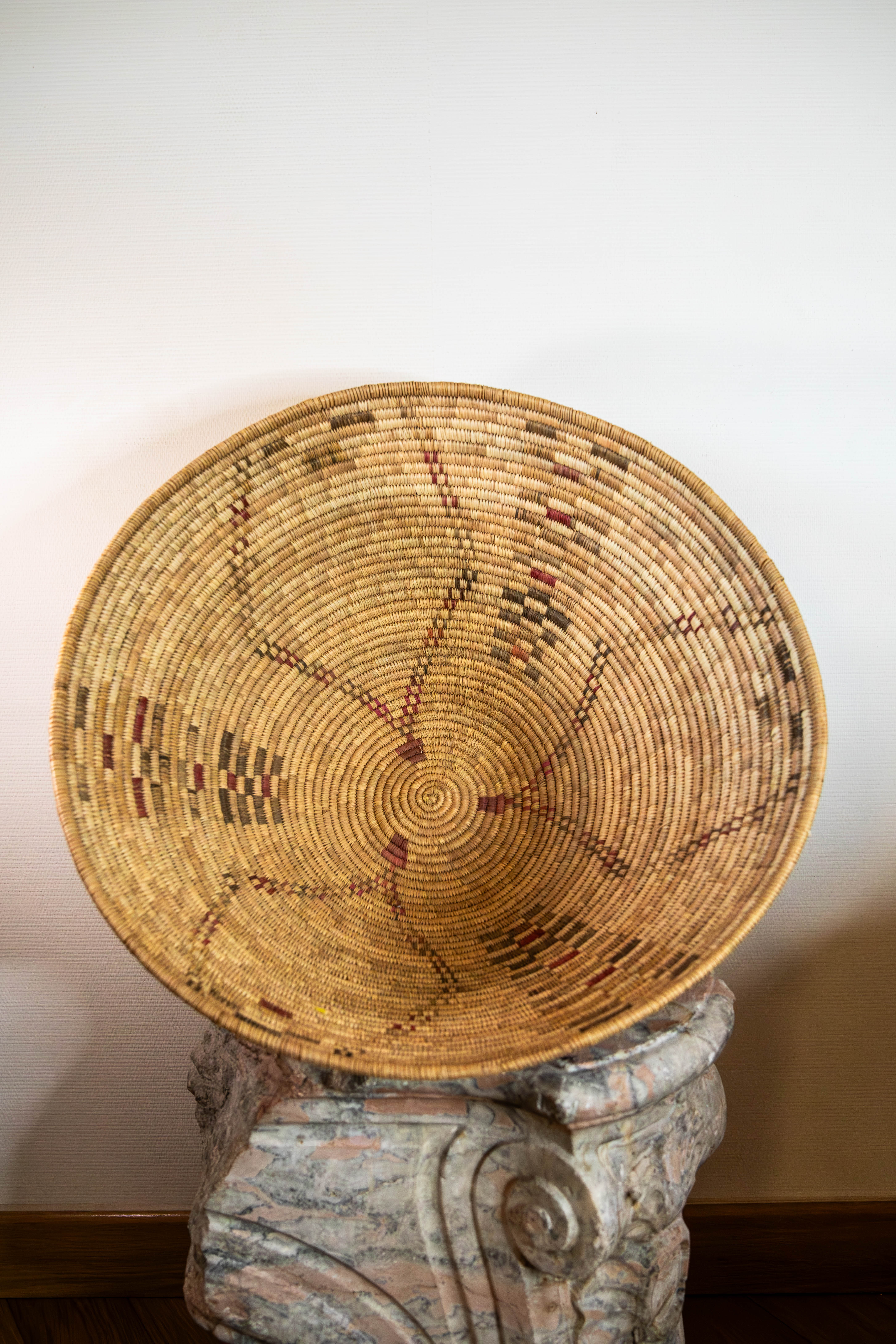 Panière tressée du Sahara - Woven Basket from the Sahara