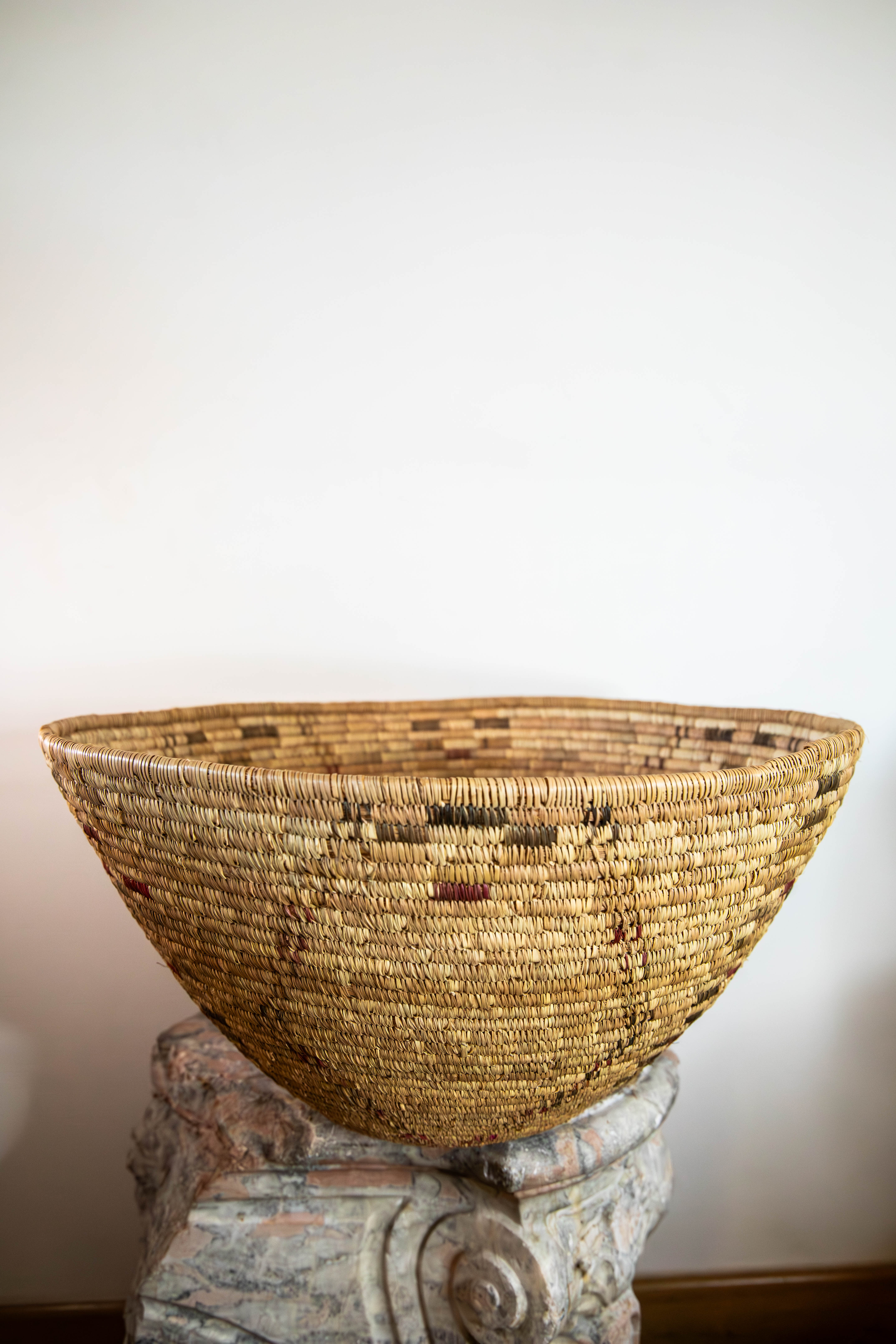 Panière tressée du Sahara - Woven Basket from the Sahara