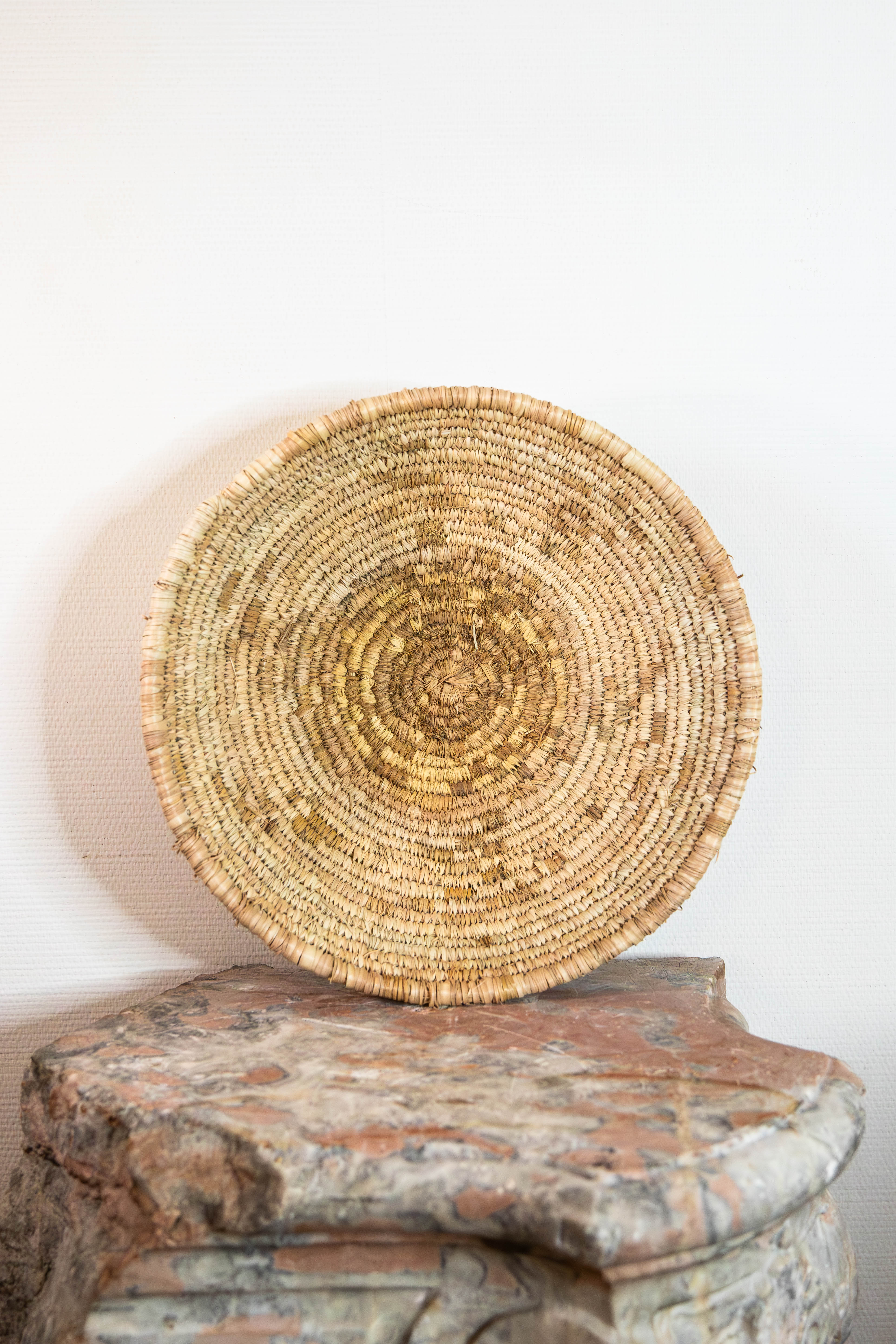 Corbeille à fruits tressée du Sahara - Woven Fruit Basket from the Sahara