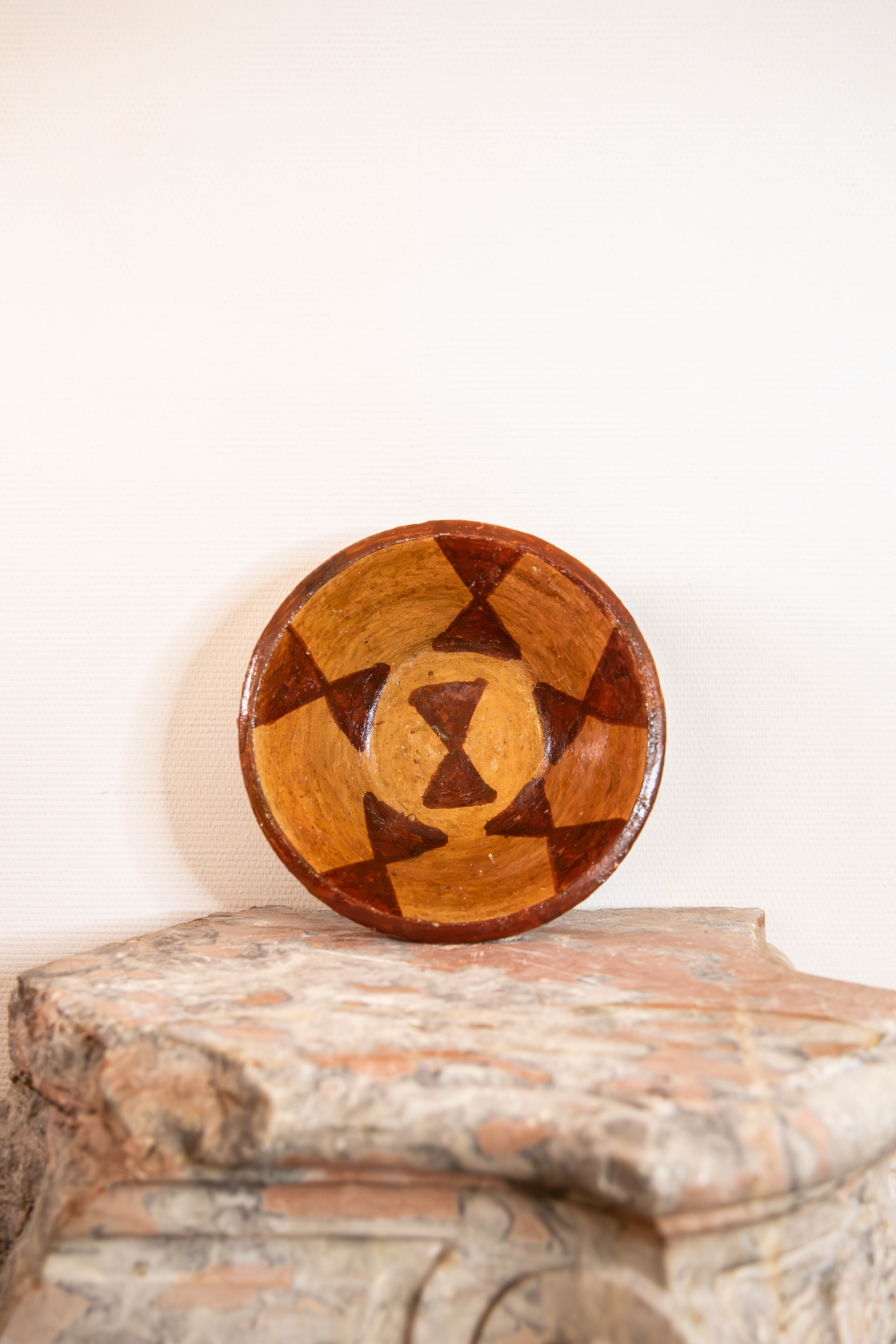 Assiettes creuses vintage de Biskra - Vintage Deep Plates from Biskra