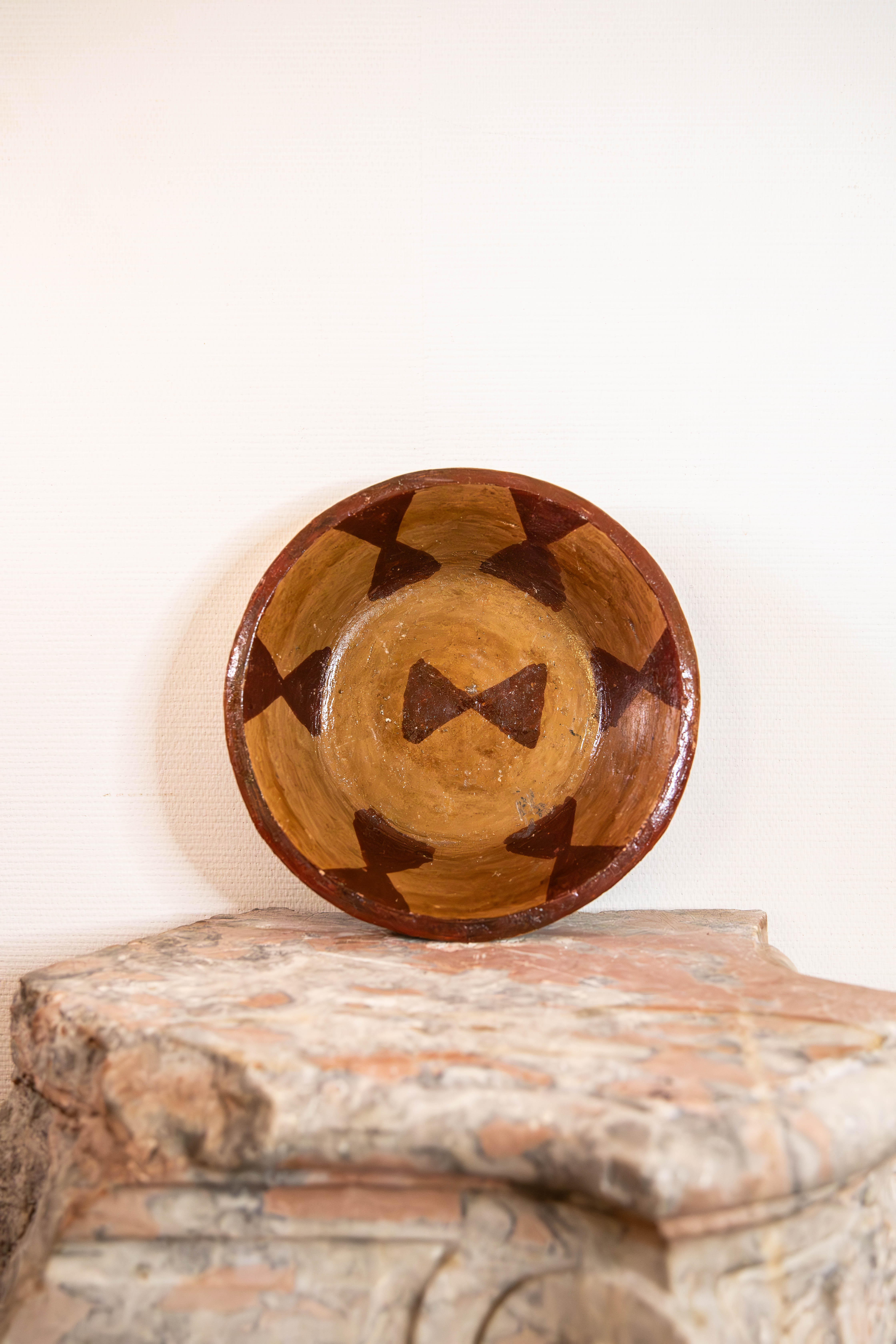 Assiettes creuses vintage de Biskra - Vintage Deep Plates from Biskra