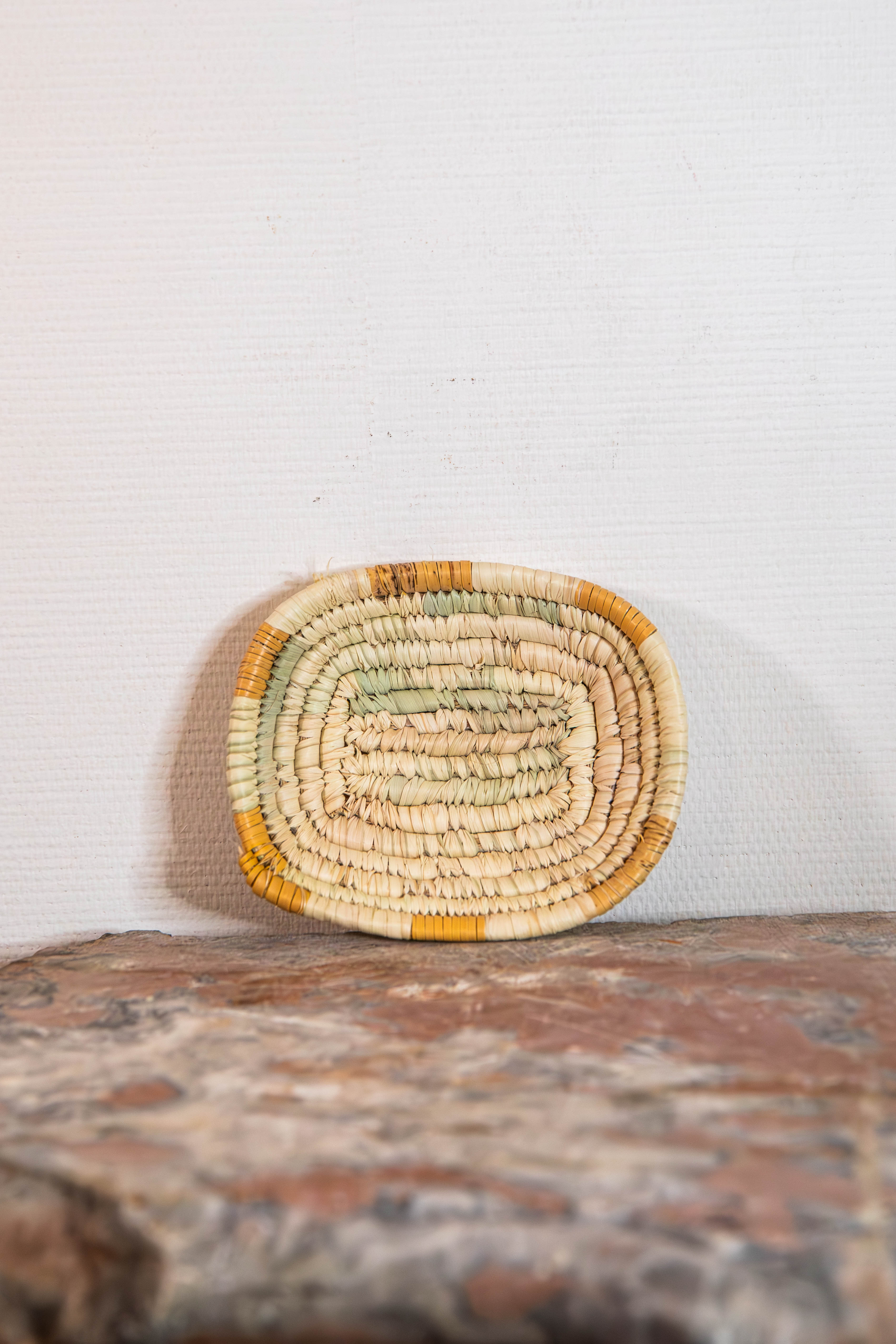 Vide poche en osier - Wicker Catch-all Tray