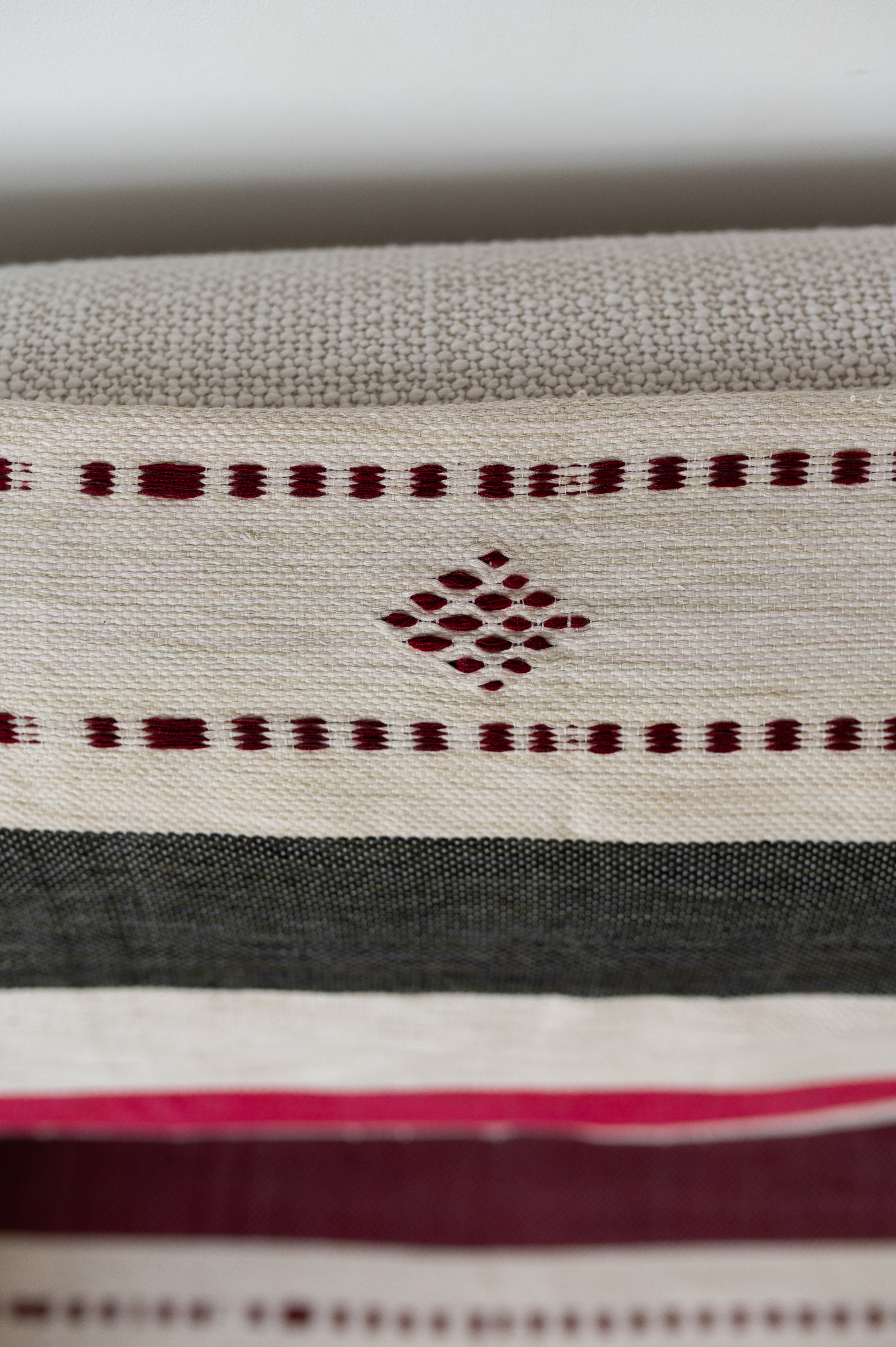 Plaid de Tlemcen 230 X 130 – 100% Laine, Tissé à la Main