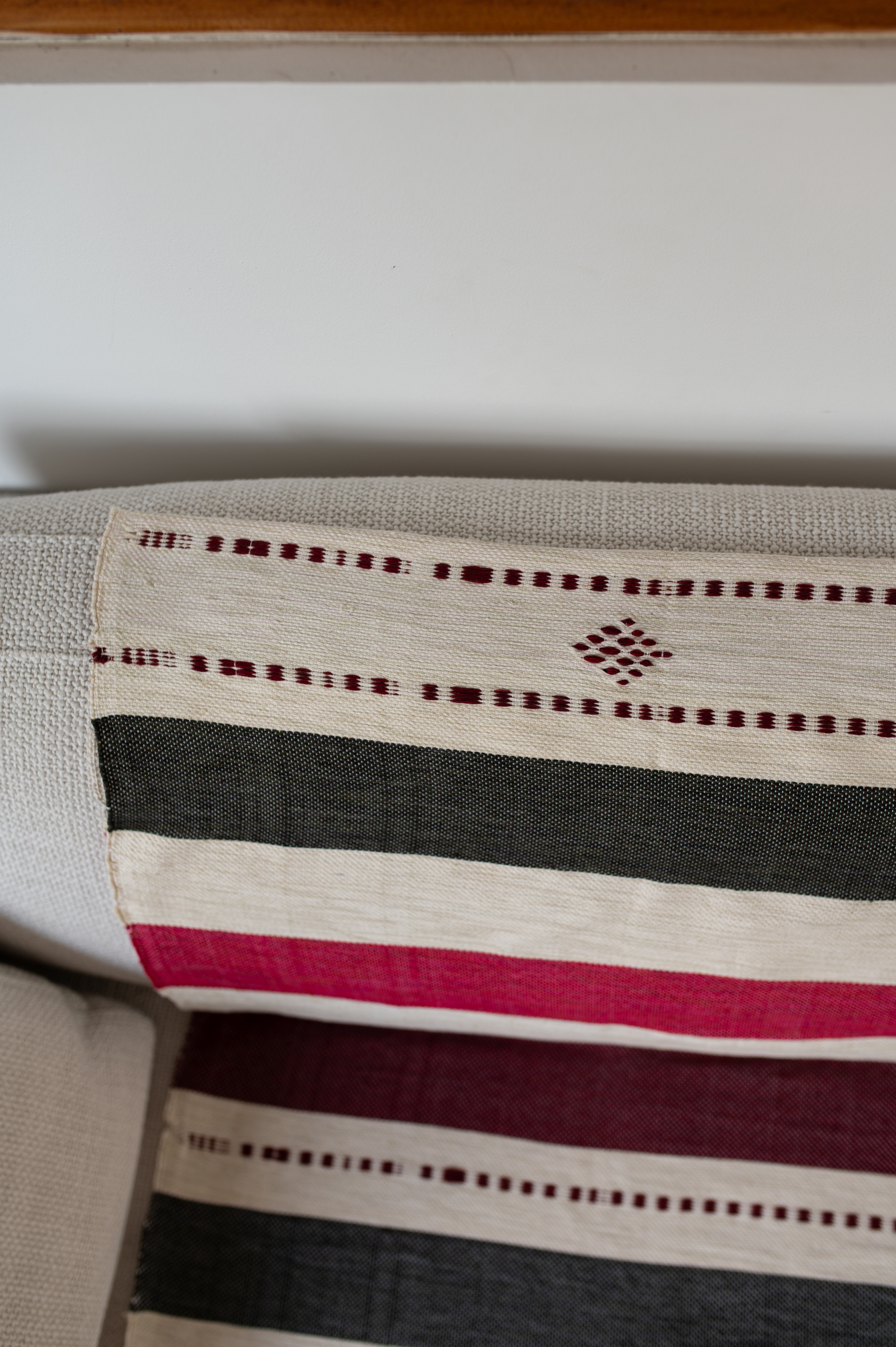 Plaid de Tlemcen 230 X 130 – 100% Laine, Tissé à la Main
