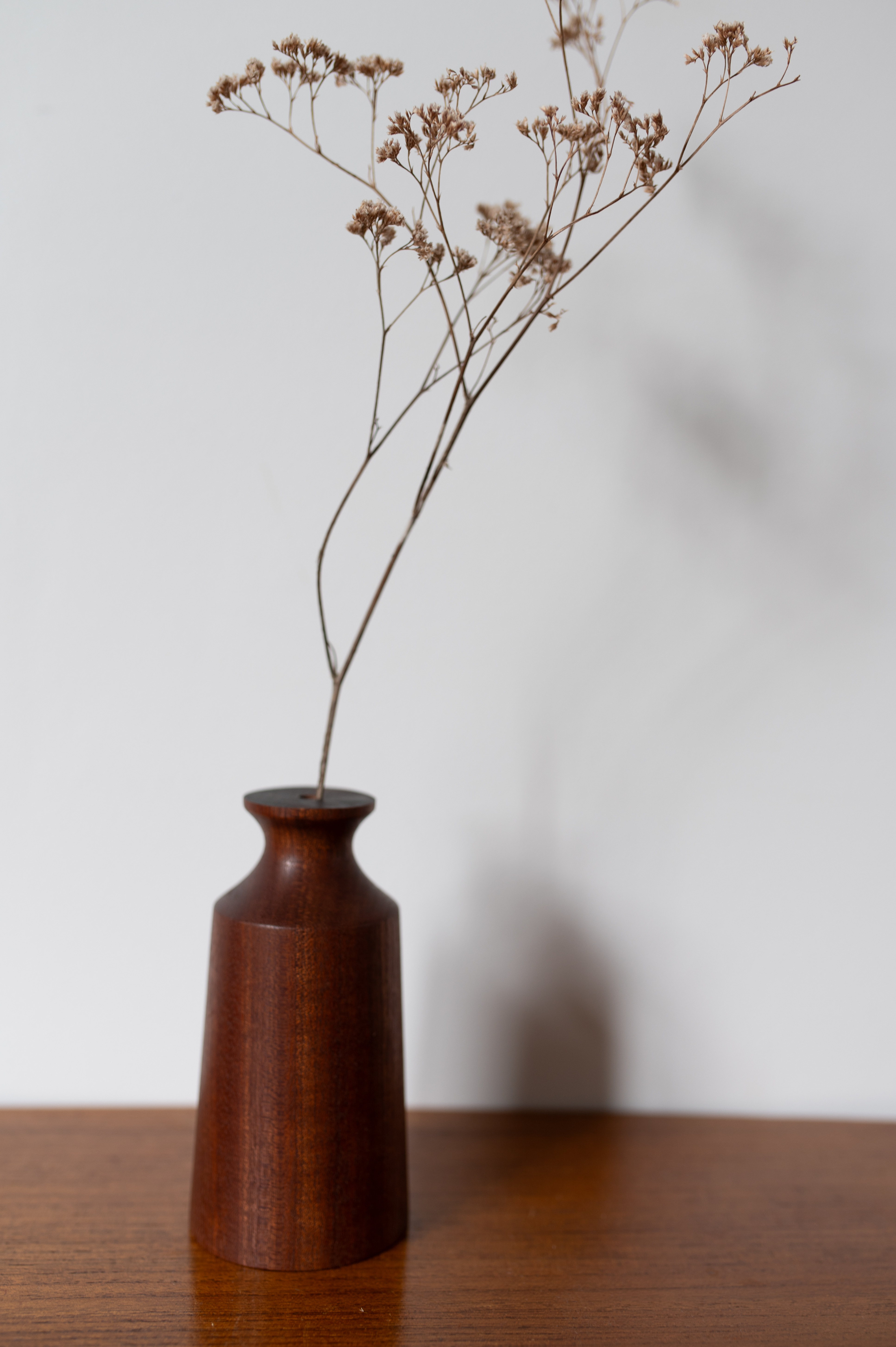 Vase en bois fait main