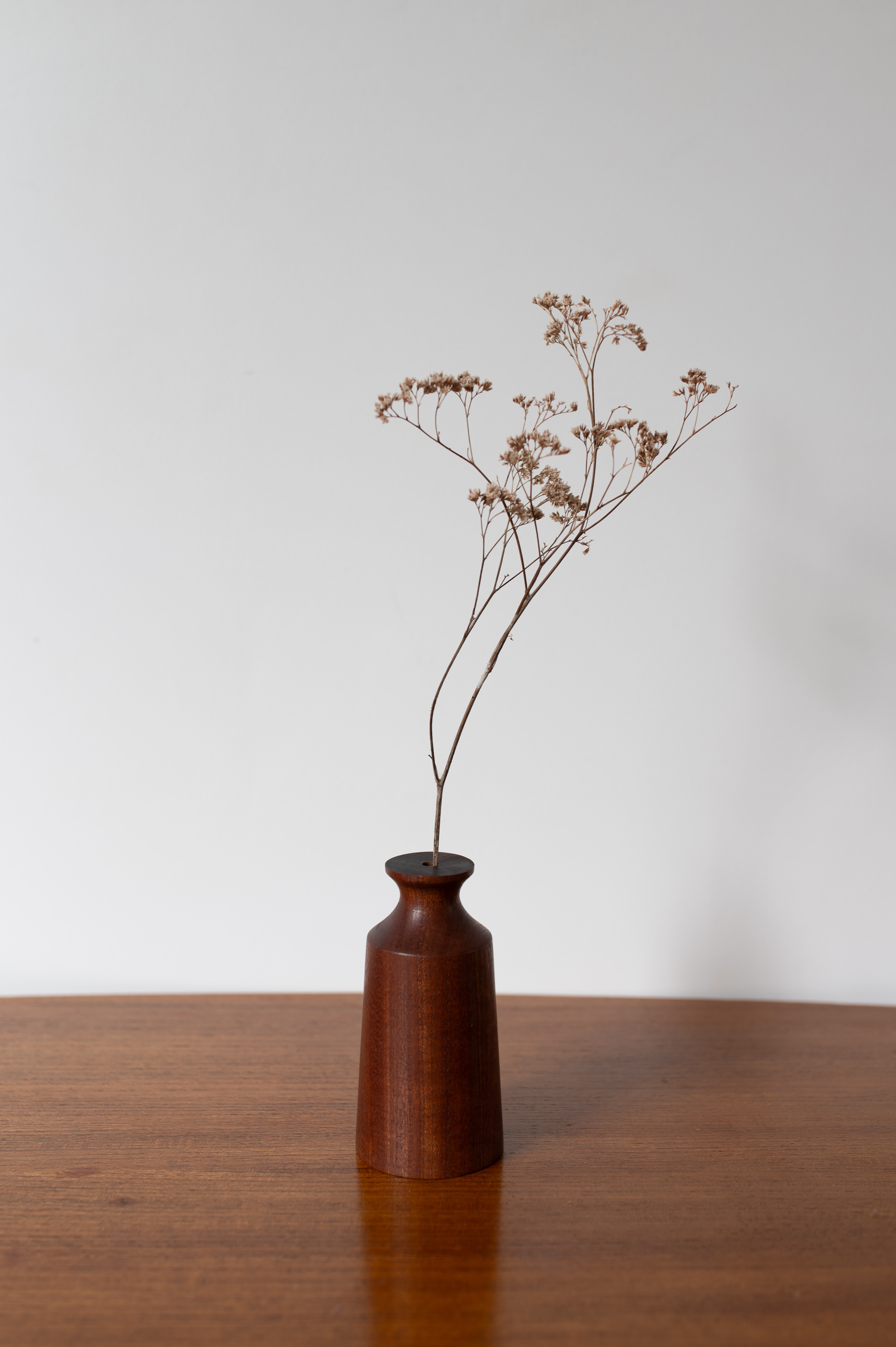 Vase en bois fait main