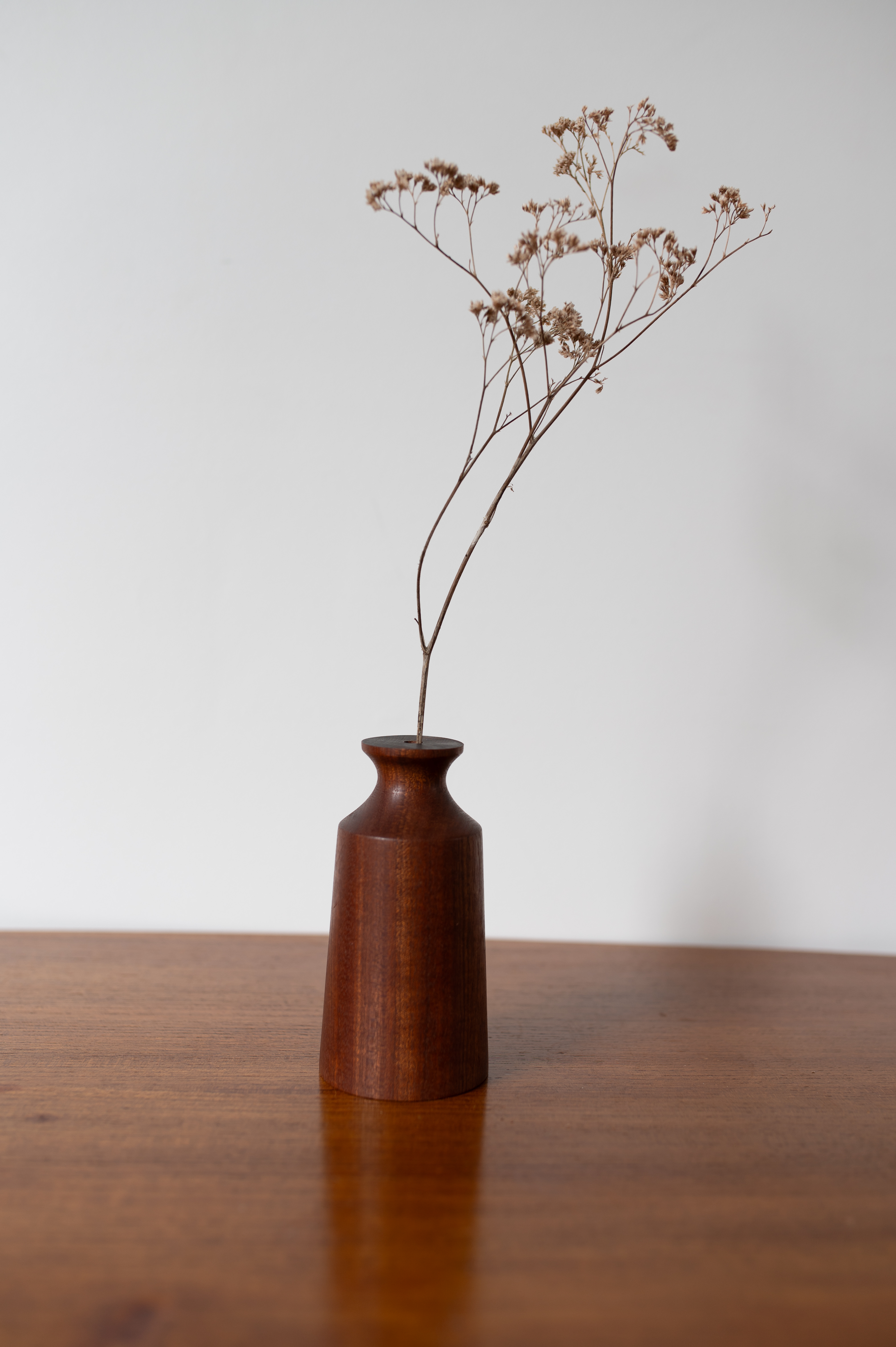 Vase en bois fait main
