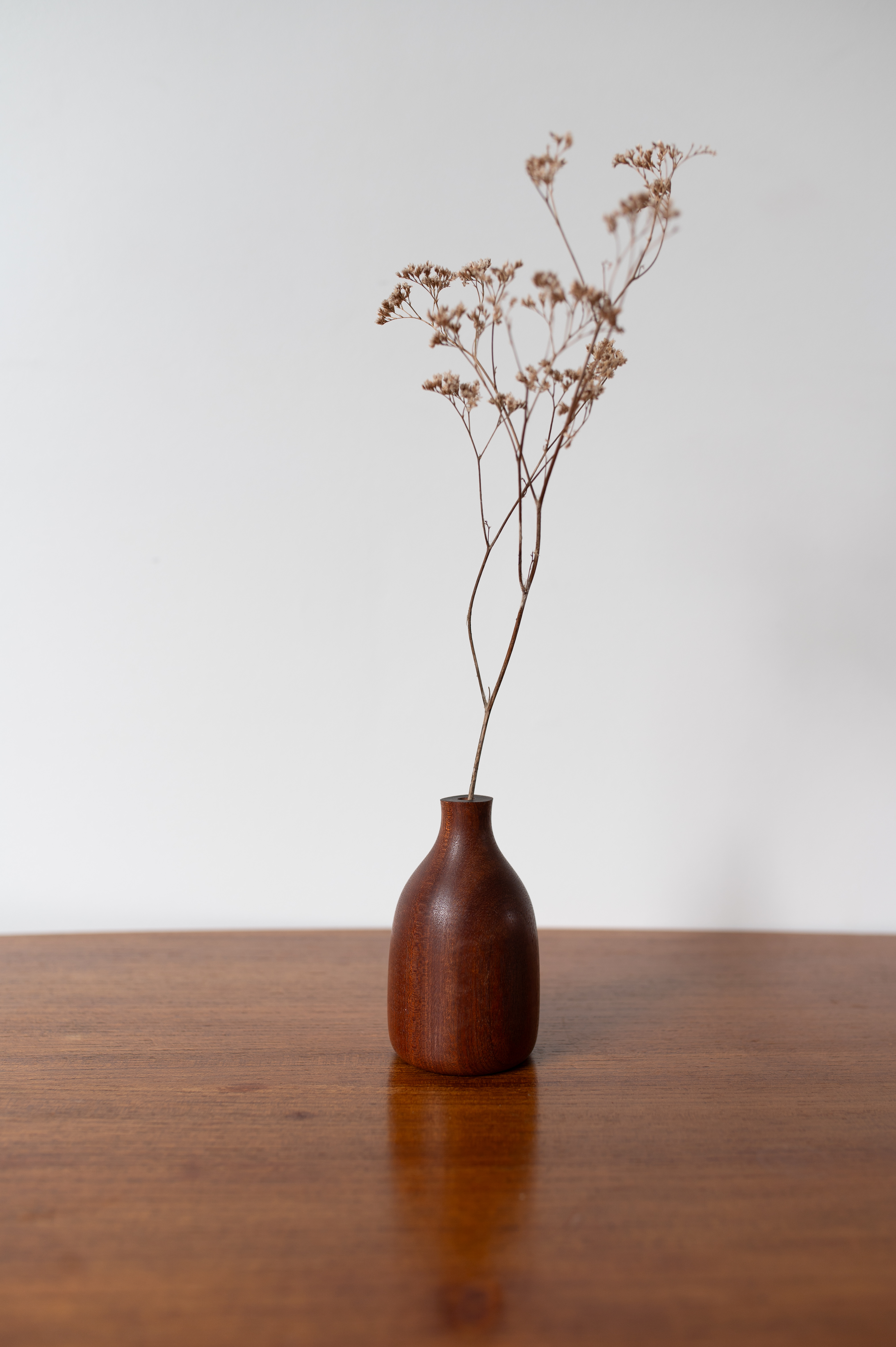 Vase en bois fait main
