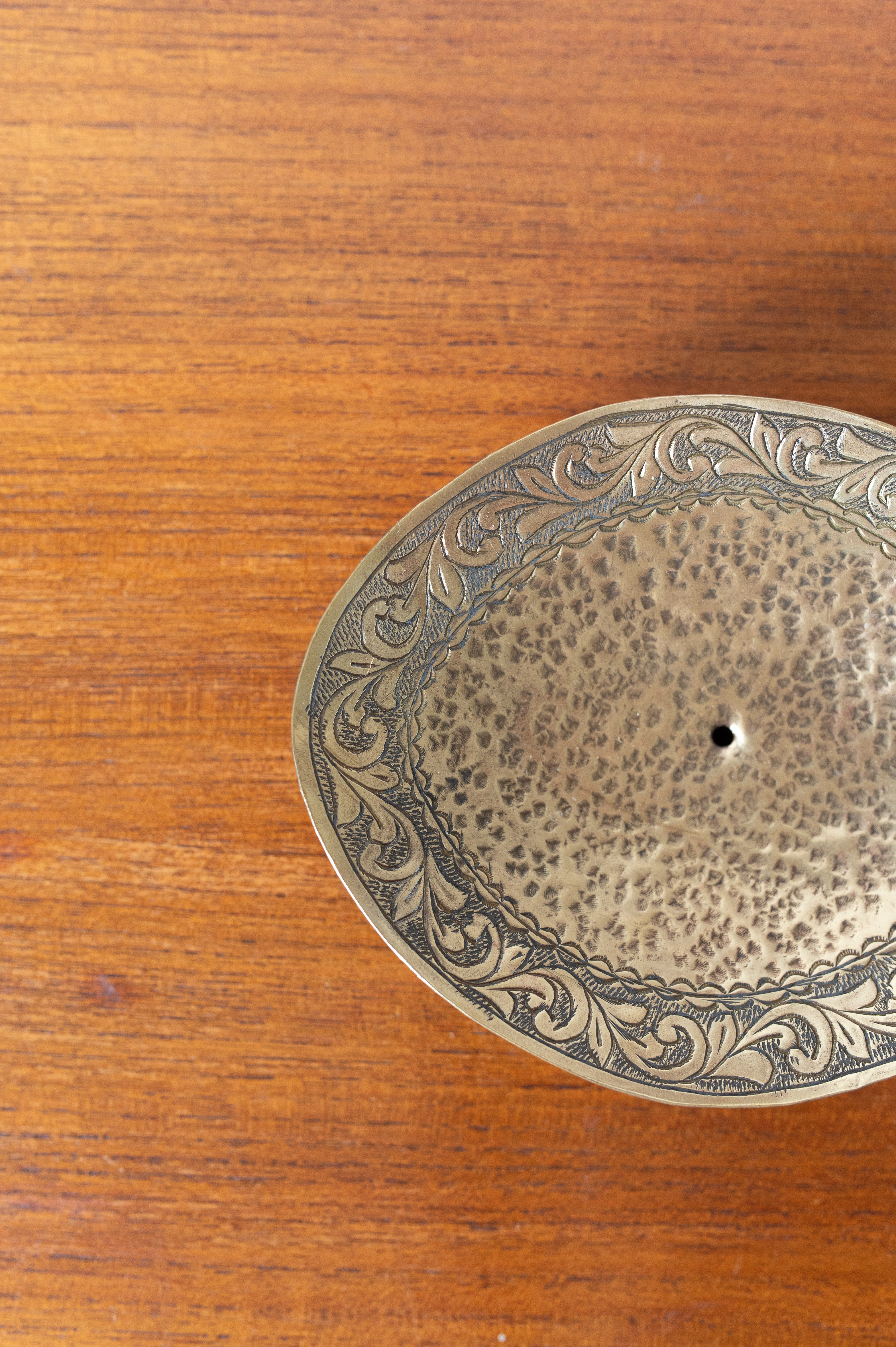 Porte savon en cuivre fait à la main
