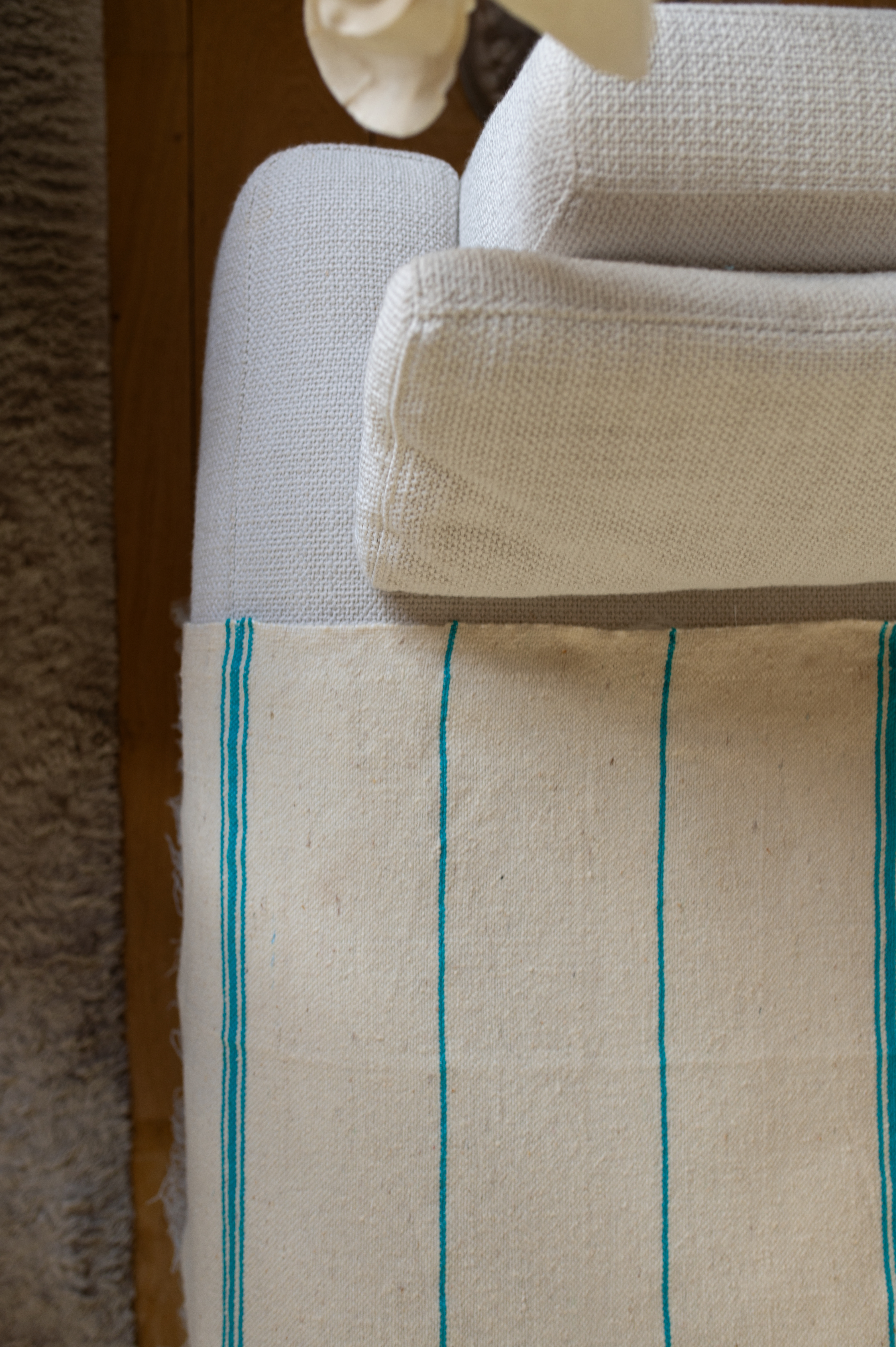 Plaid de Tlemcen 230 X 130 – 100% Laine, Tissé à la Main