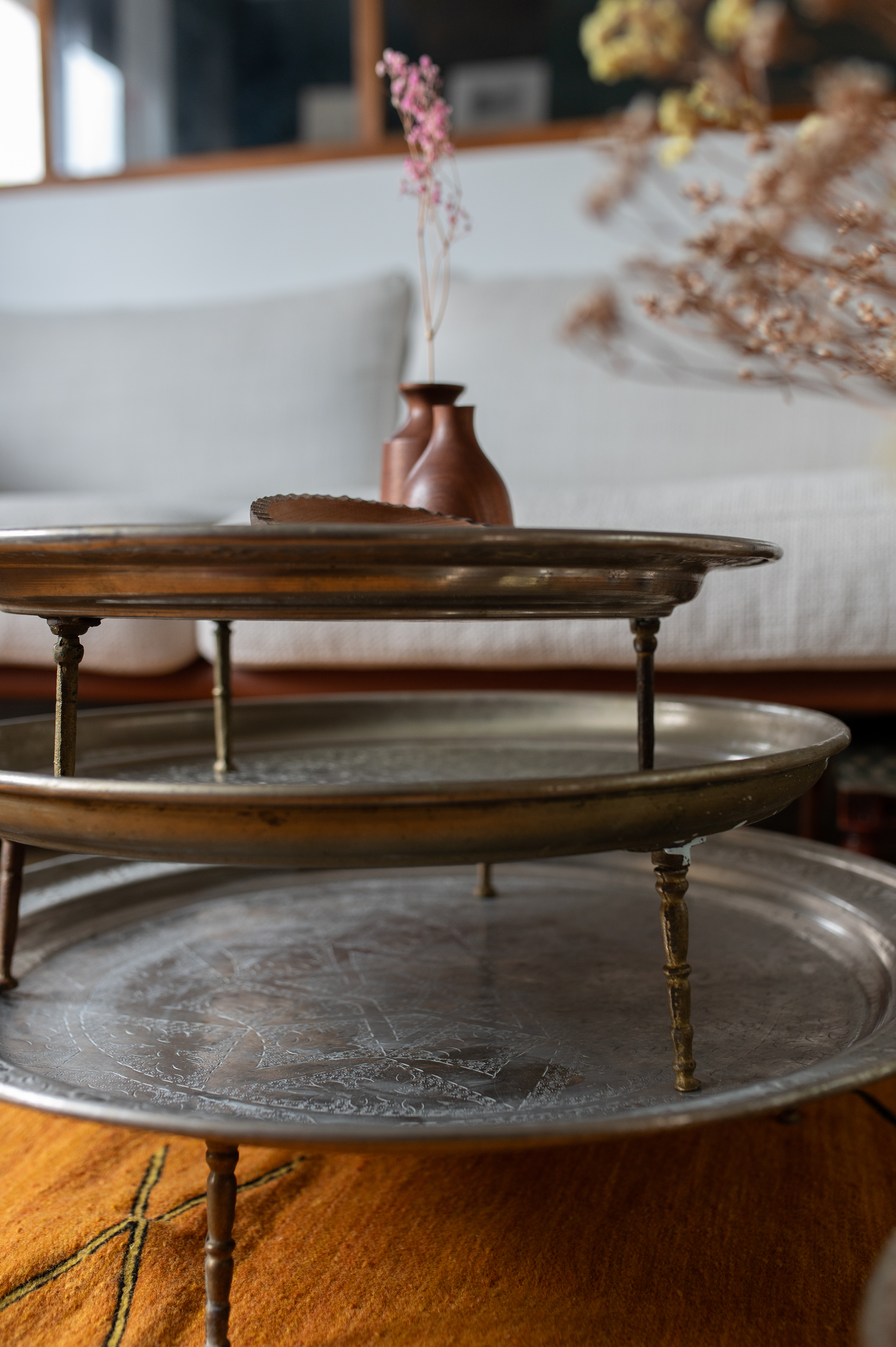 "Snei" Table en cuivre - "Snei" copper table