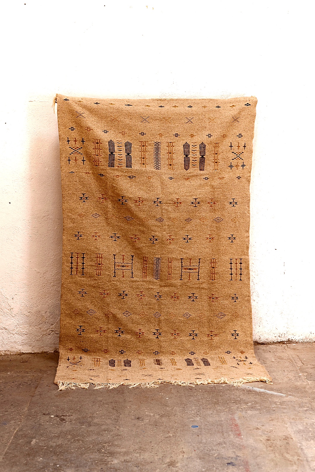 Tapis Nila du M’zab avec motifs Mozabites - Nila rug from M’zab with Mozabite patterns