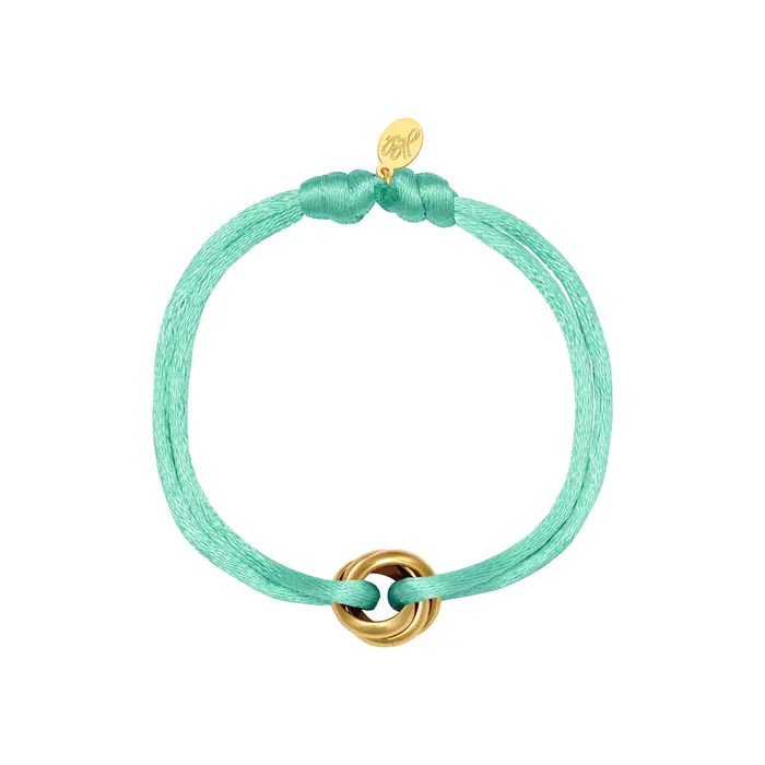 Armband - Satin Connection Mint