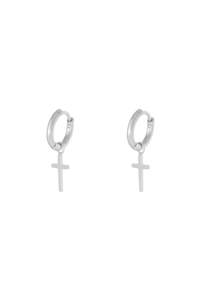 Oorbel - Cross