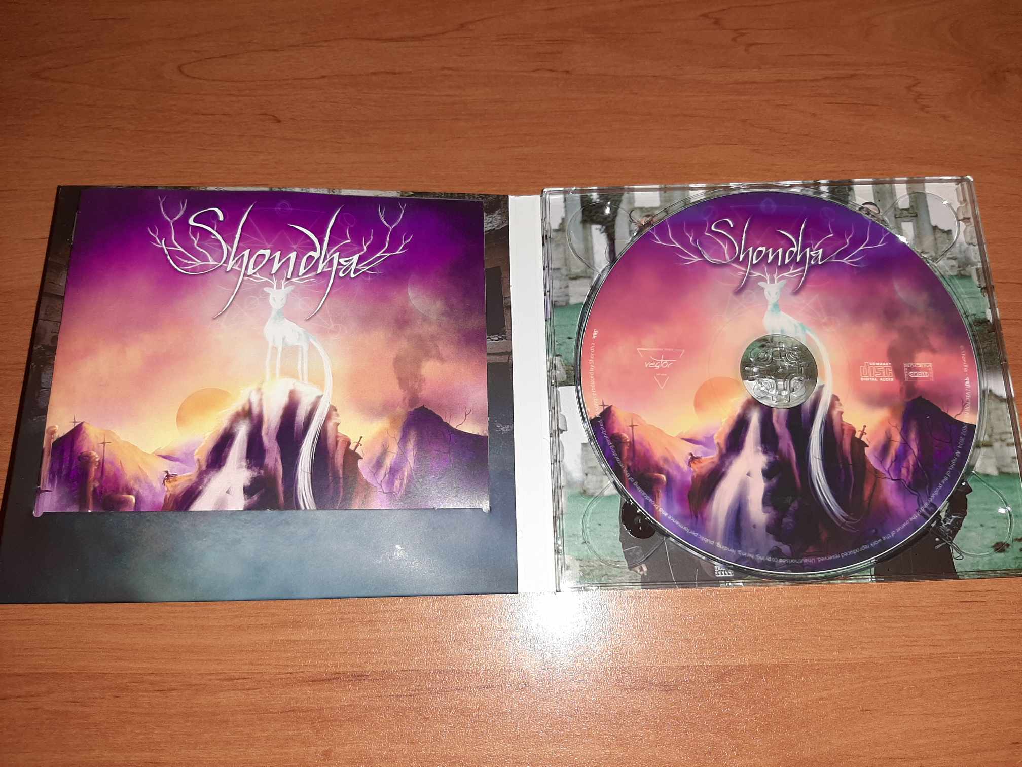 Album Shondha LP CD Digipack + Lyrics booklet 