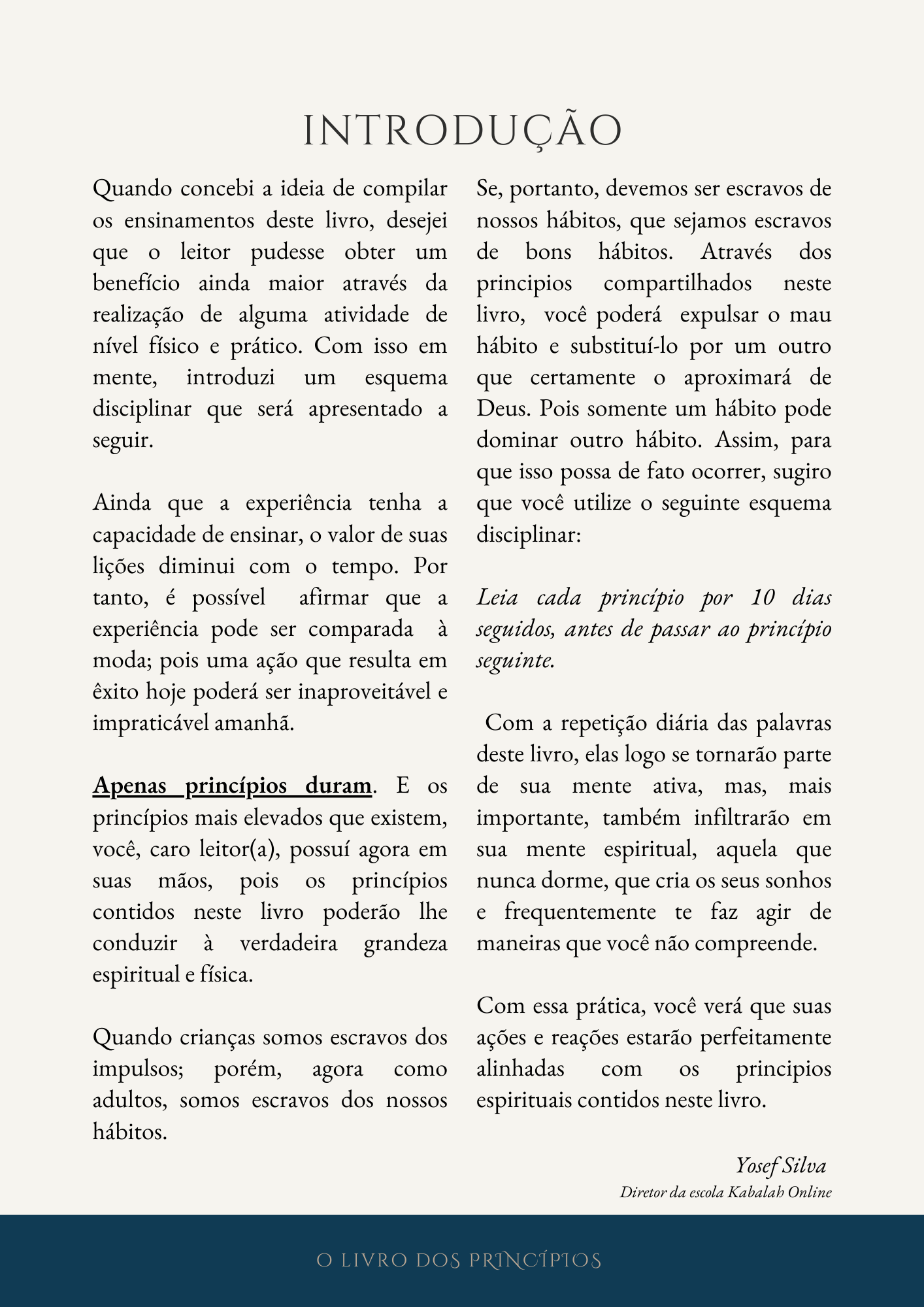 O Livro da Kabalah Princípios