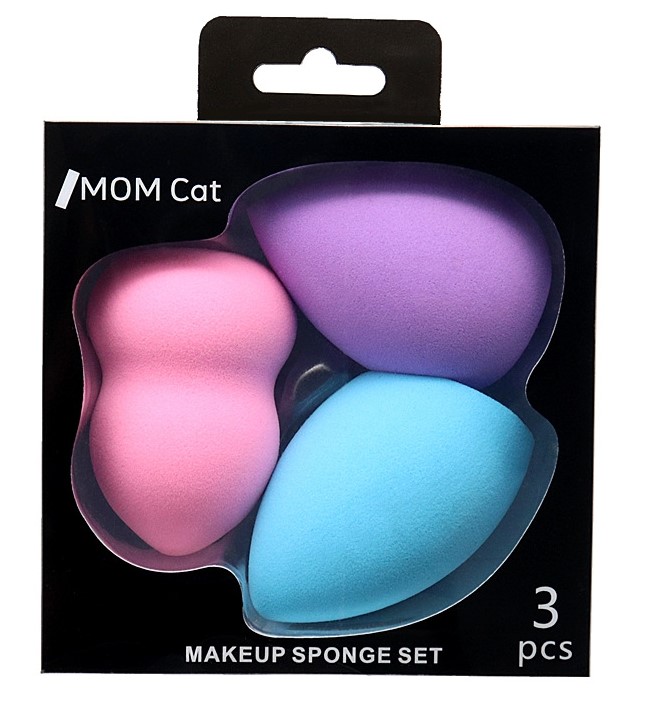 Lot de 3 éponges make-up