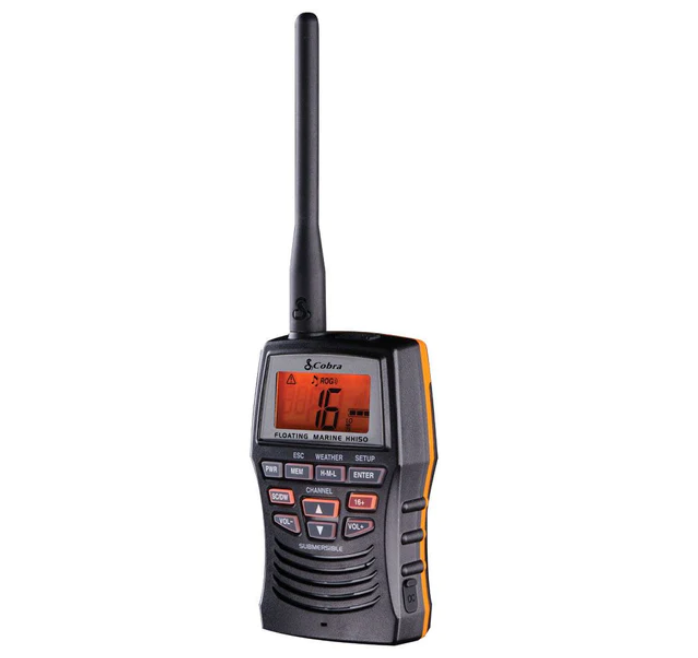 Vhf cobra marine mr hh150 flte + Casquette nautique offerte !