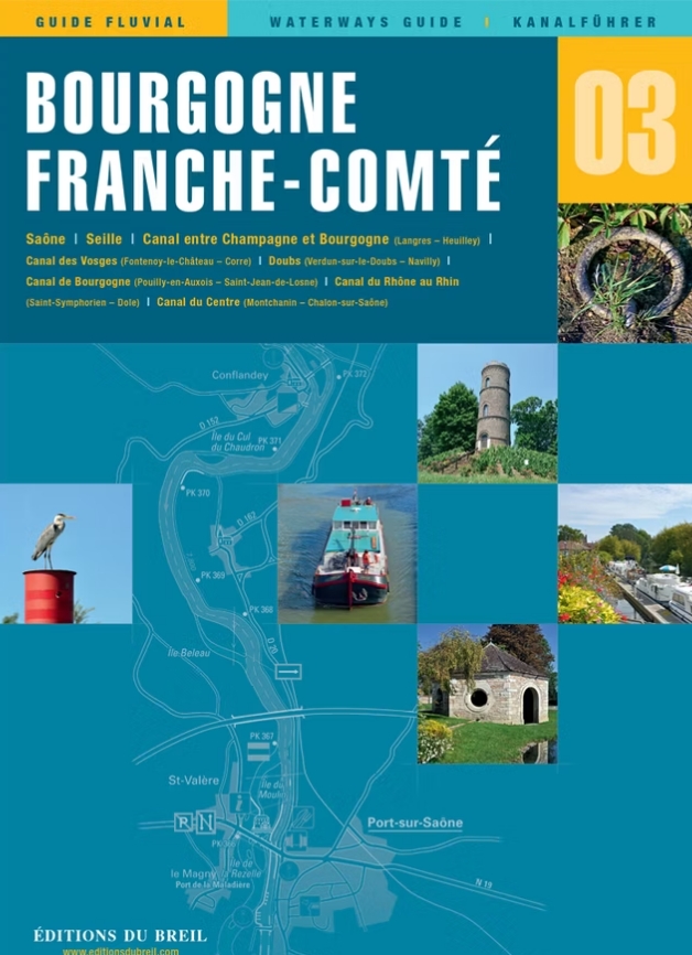 Canal de Bourgogne carte