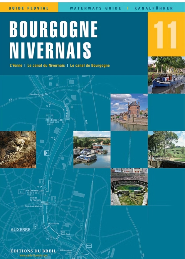 Carte Canal de Bourgogne