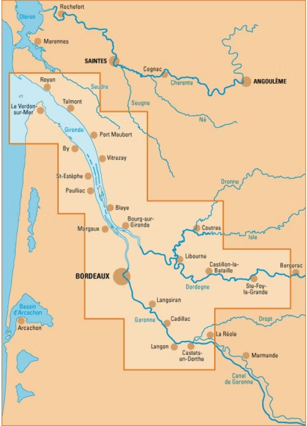 Carte Dordogne Navigable