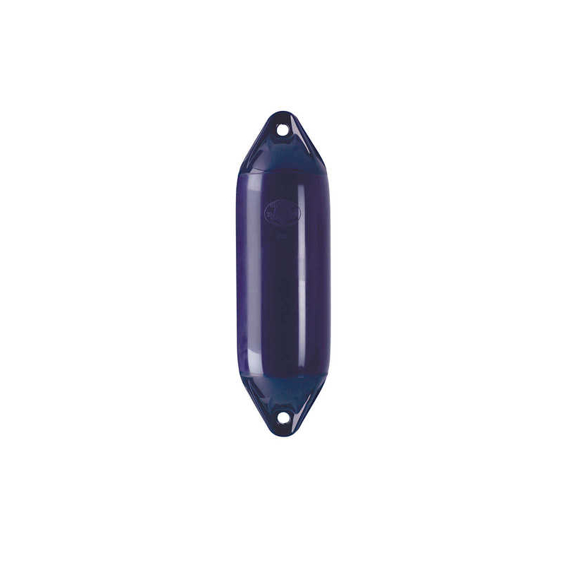 Pare-battage long série F, F02 Bleu embouts bleus