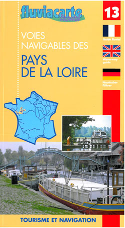 Navigation sur la Loire carte