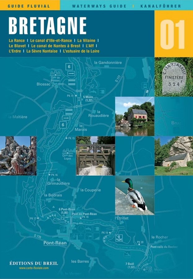 Carte voies navigables Bretagne