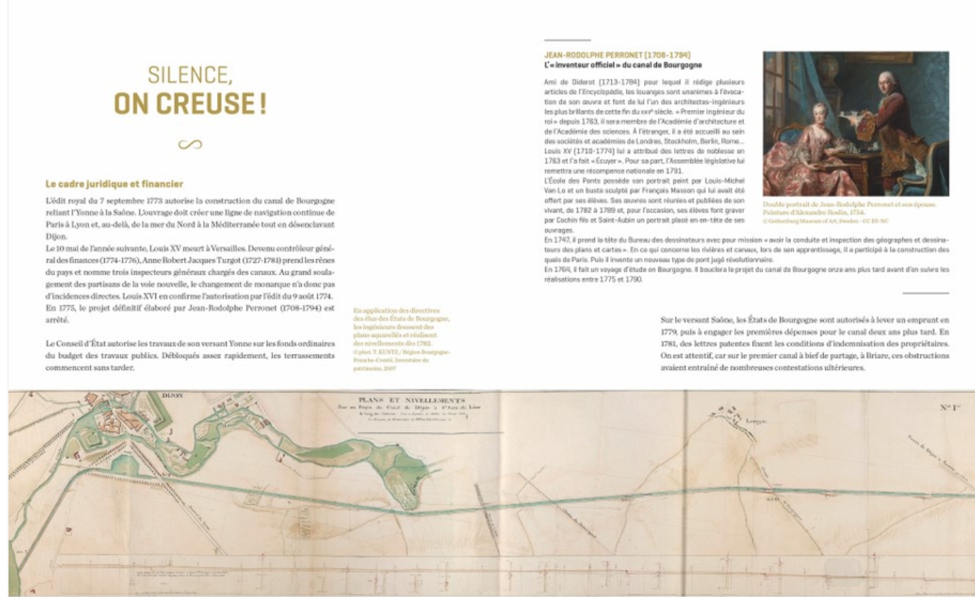 Canal de Bourgogne Histoire