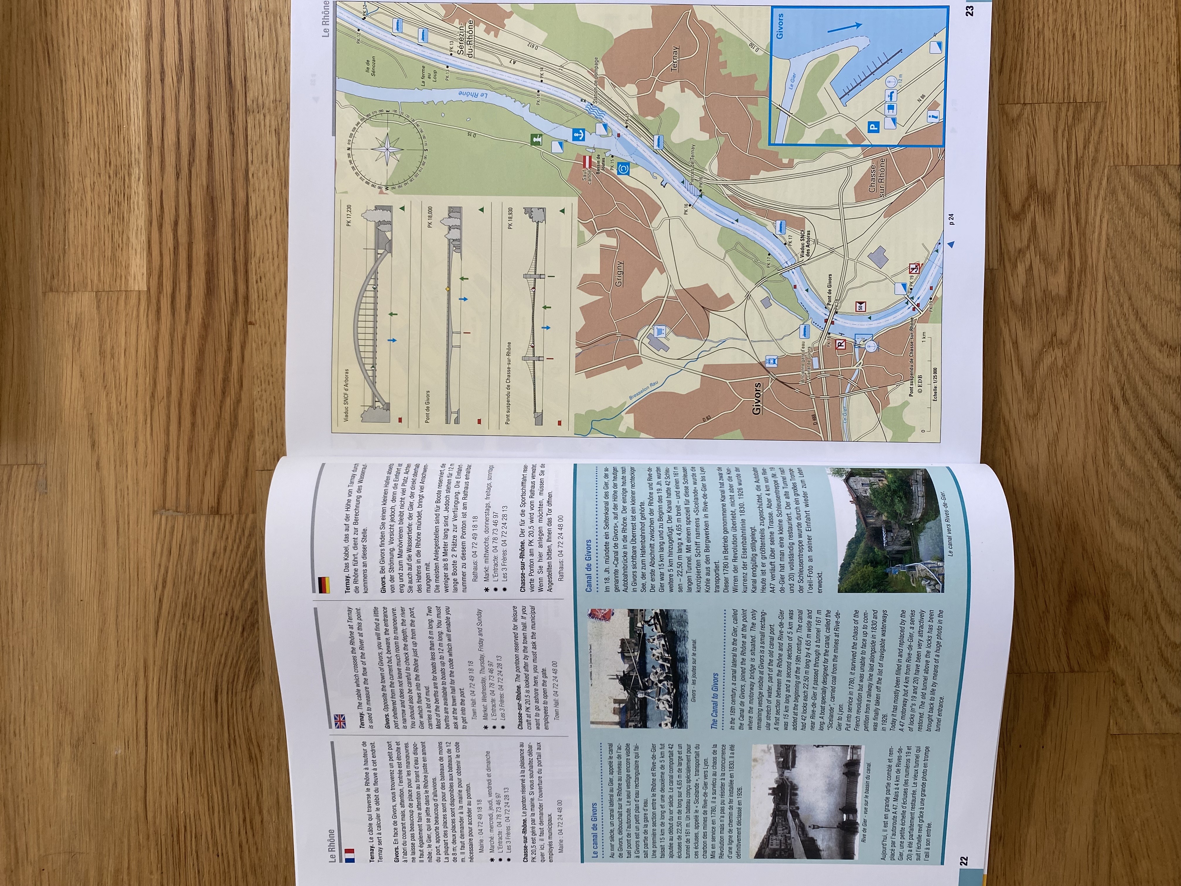 Carte Navigation Rhône