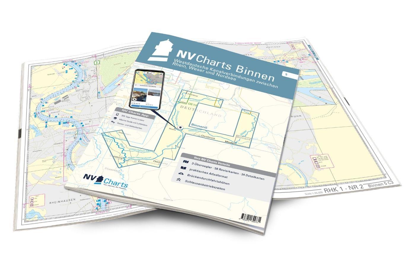 Carte Fluviale Allemagne