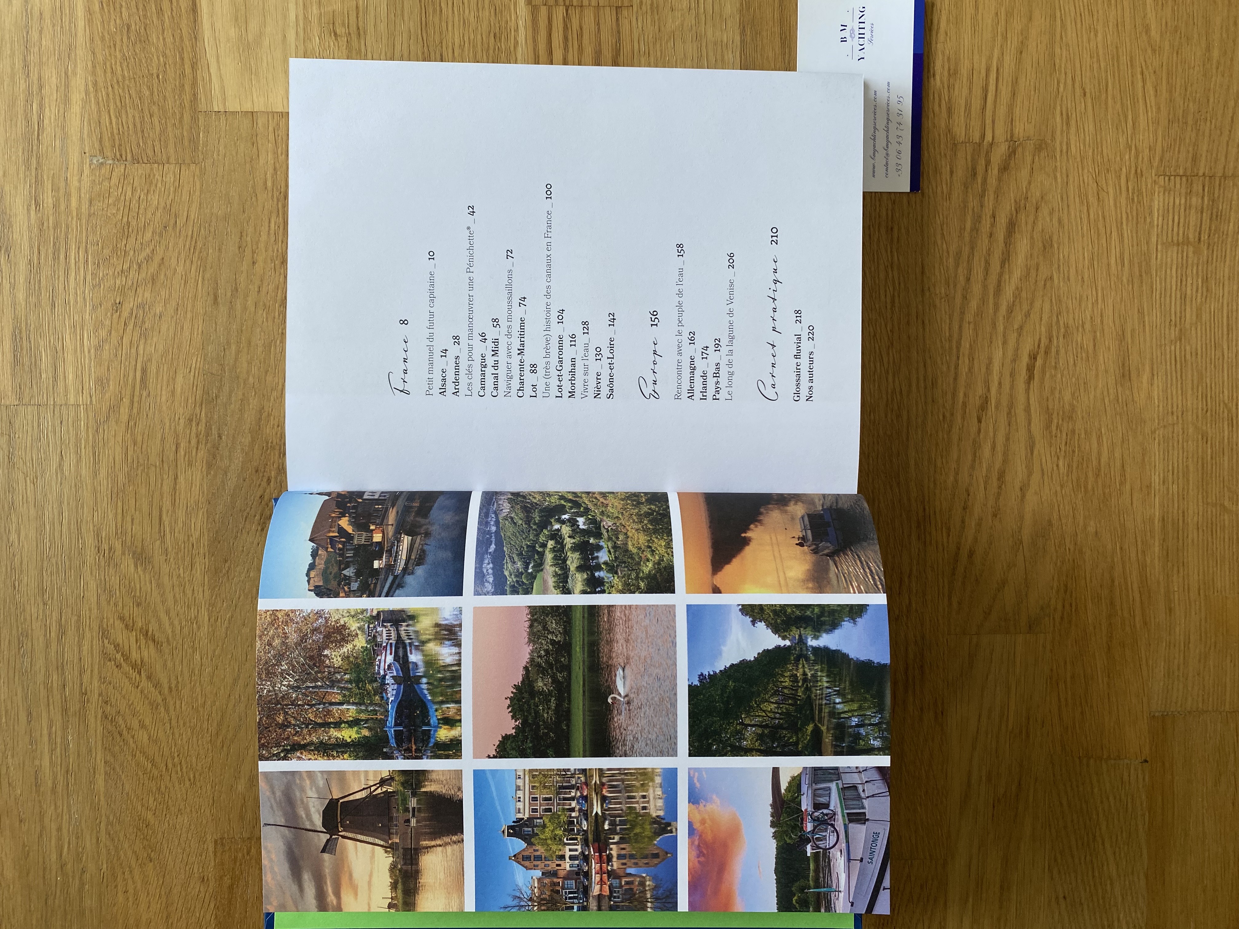 Canaux Navigables en France Carte