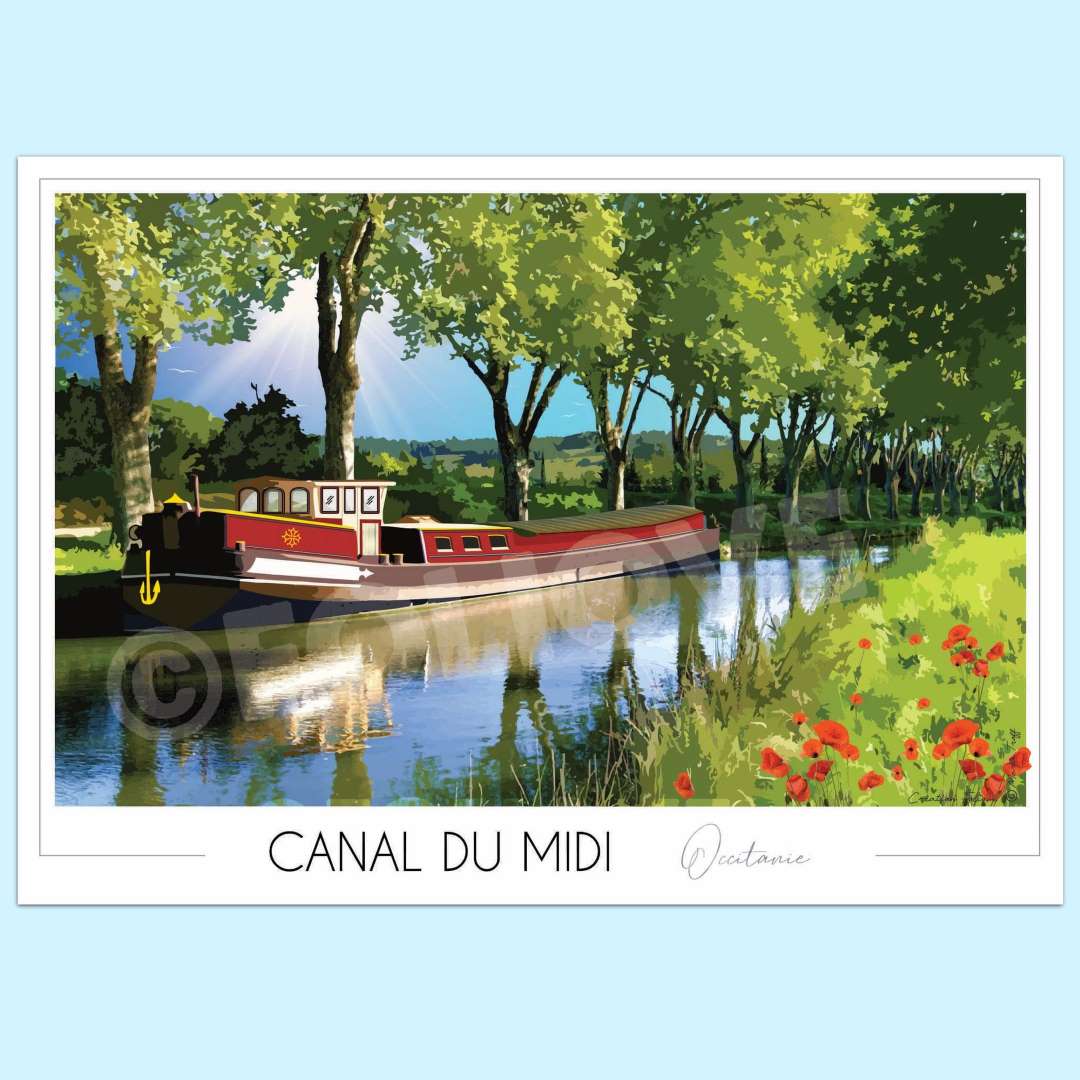 Plan Canal Midi