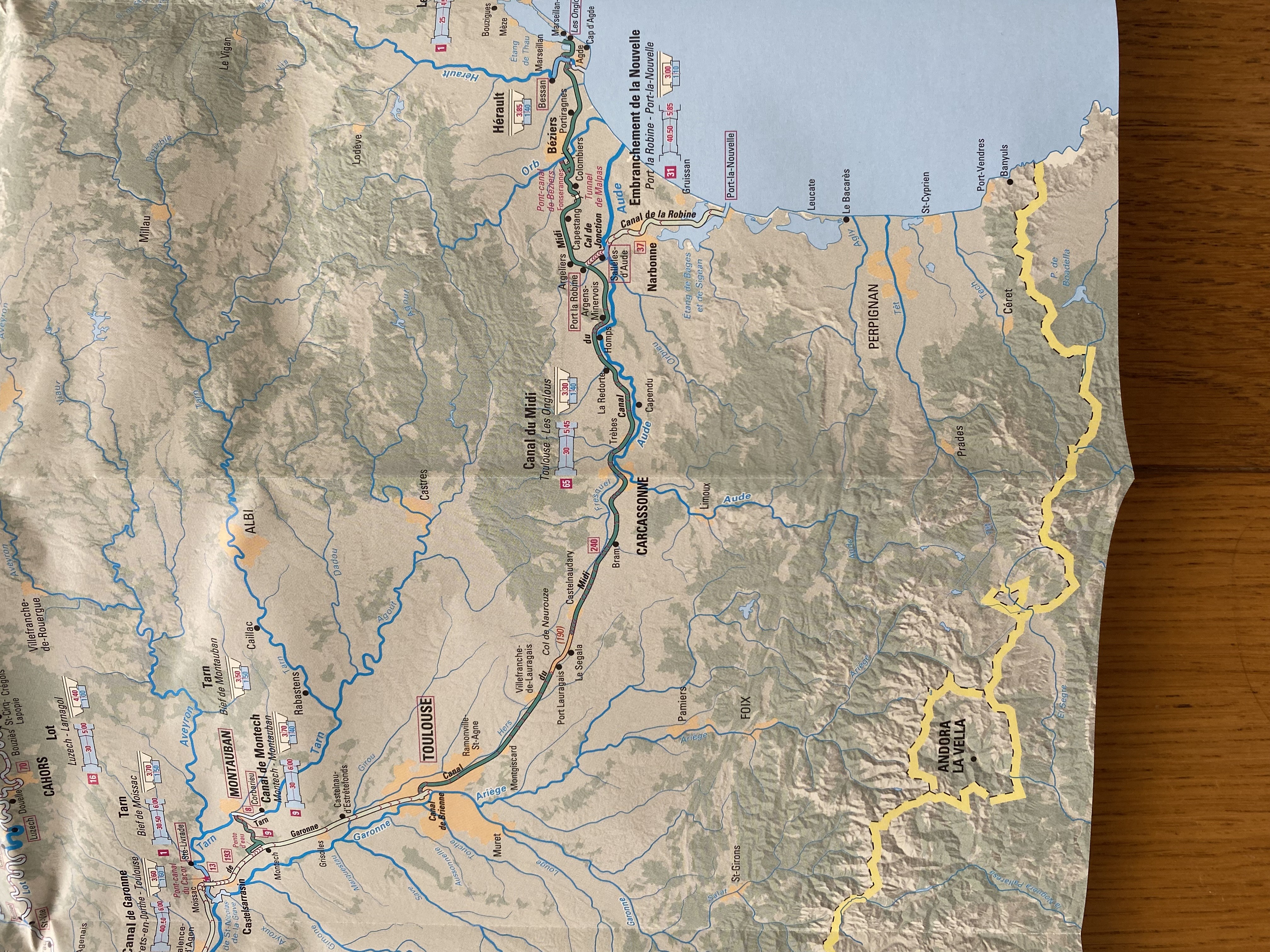 Carte France Fluviale