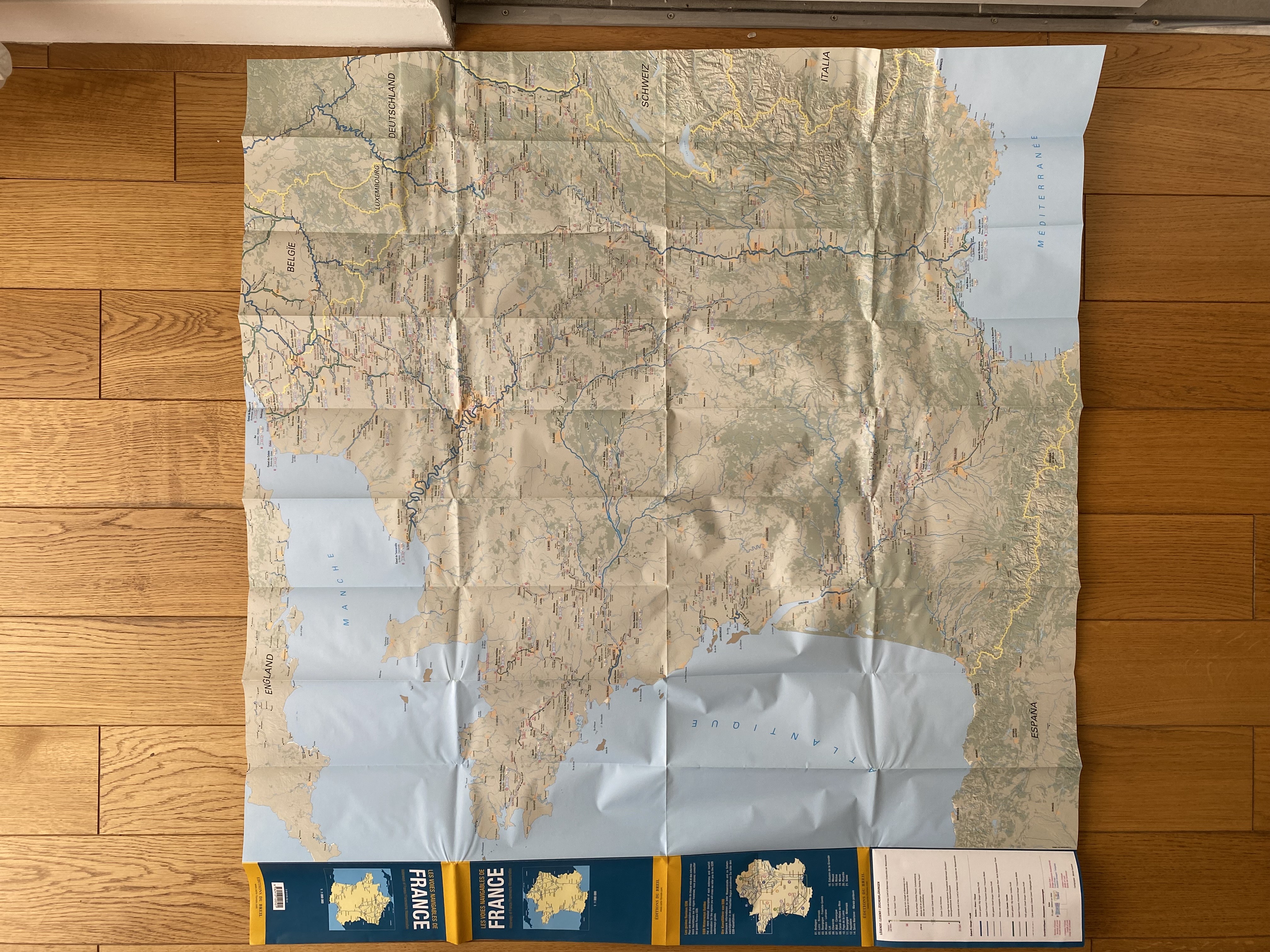 Carte France Fluviale