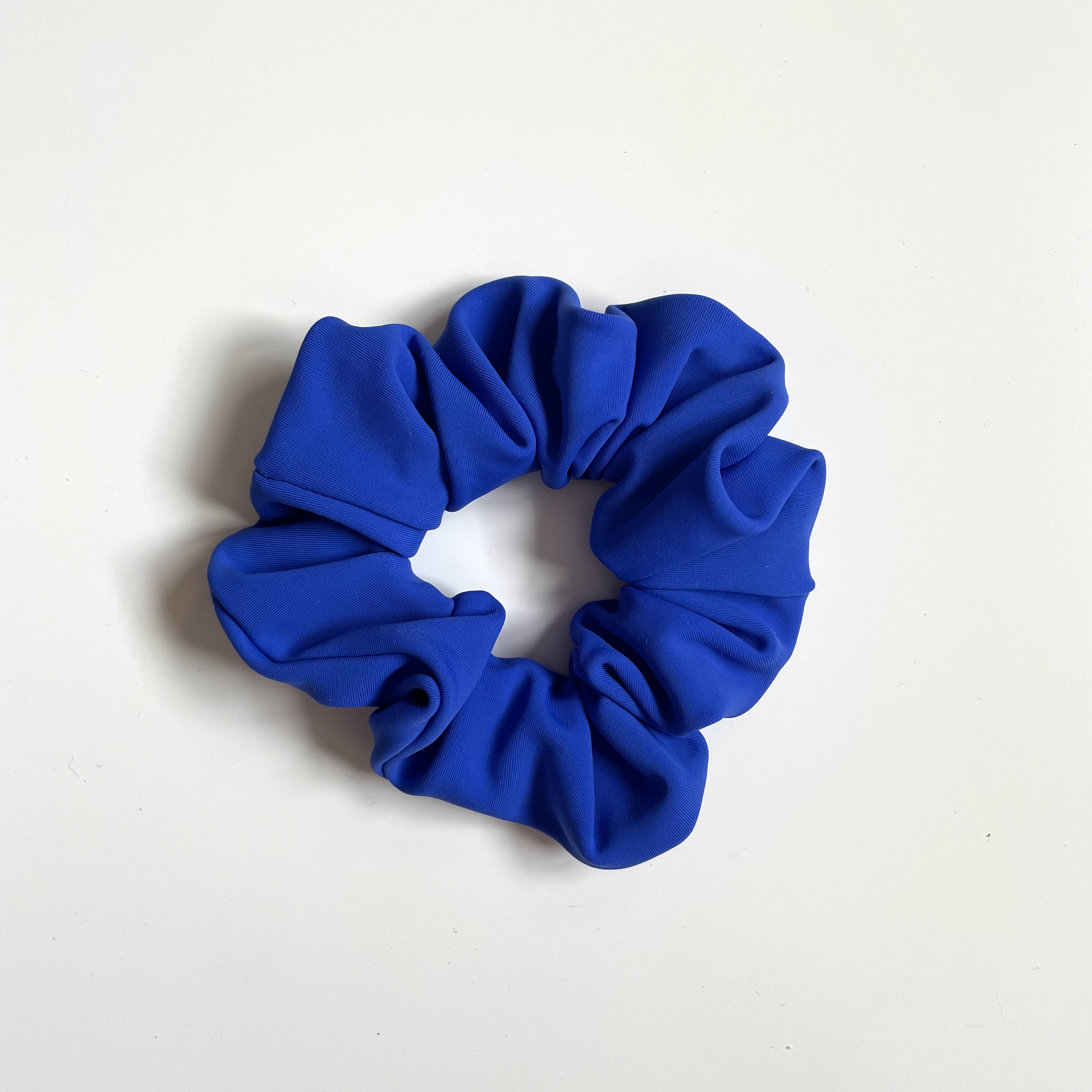 Scrunchie Azul Elécrico