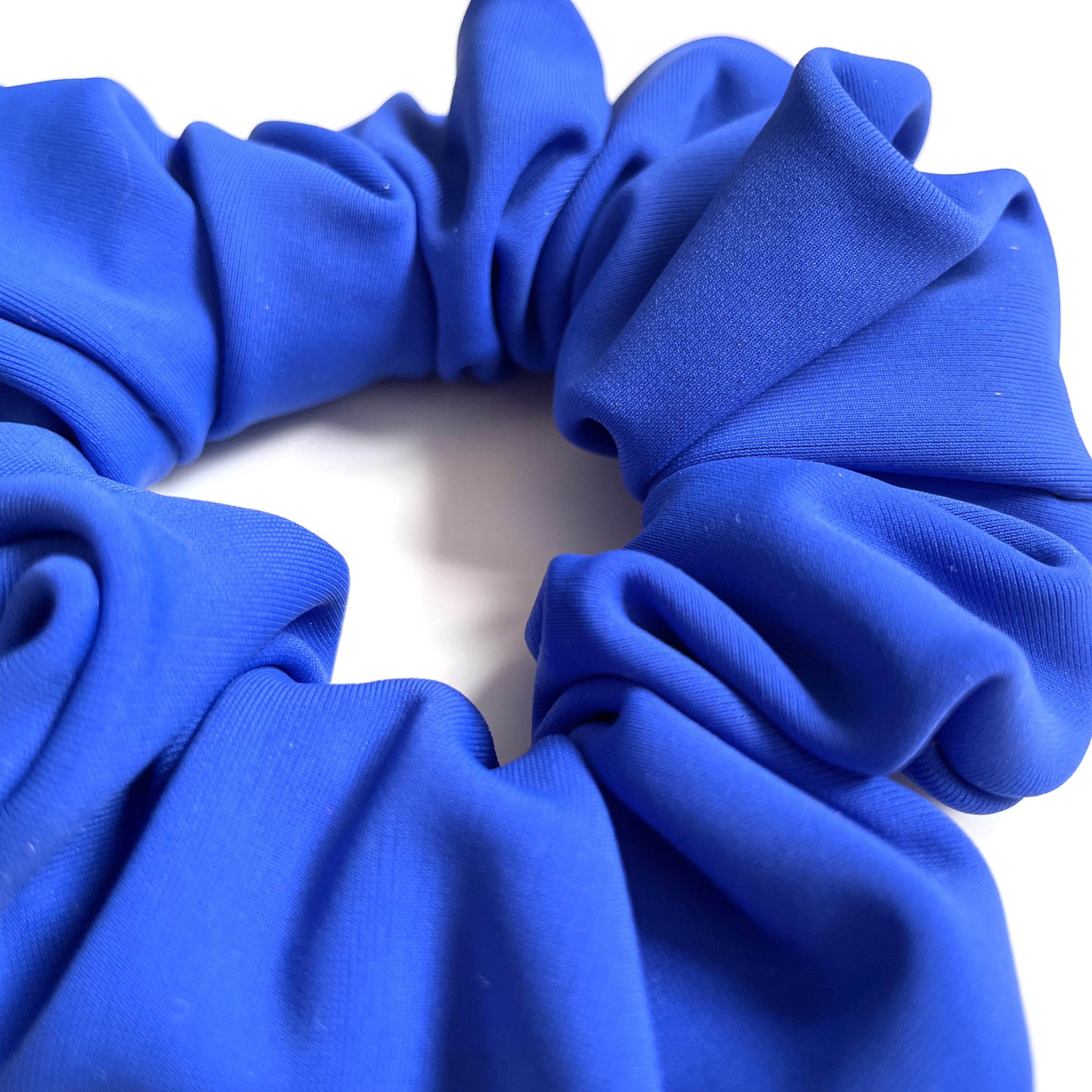 Scrunchie Azul Elécrico