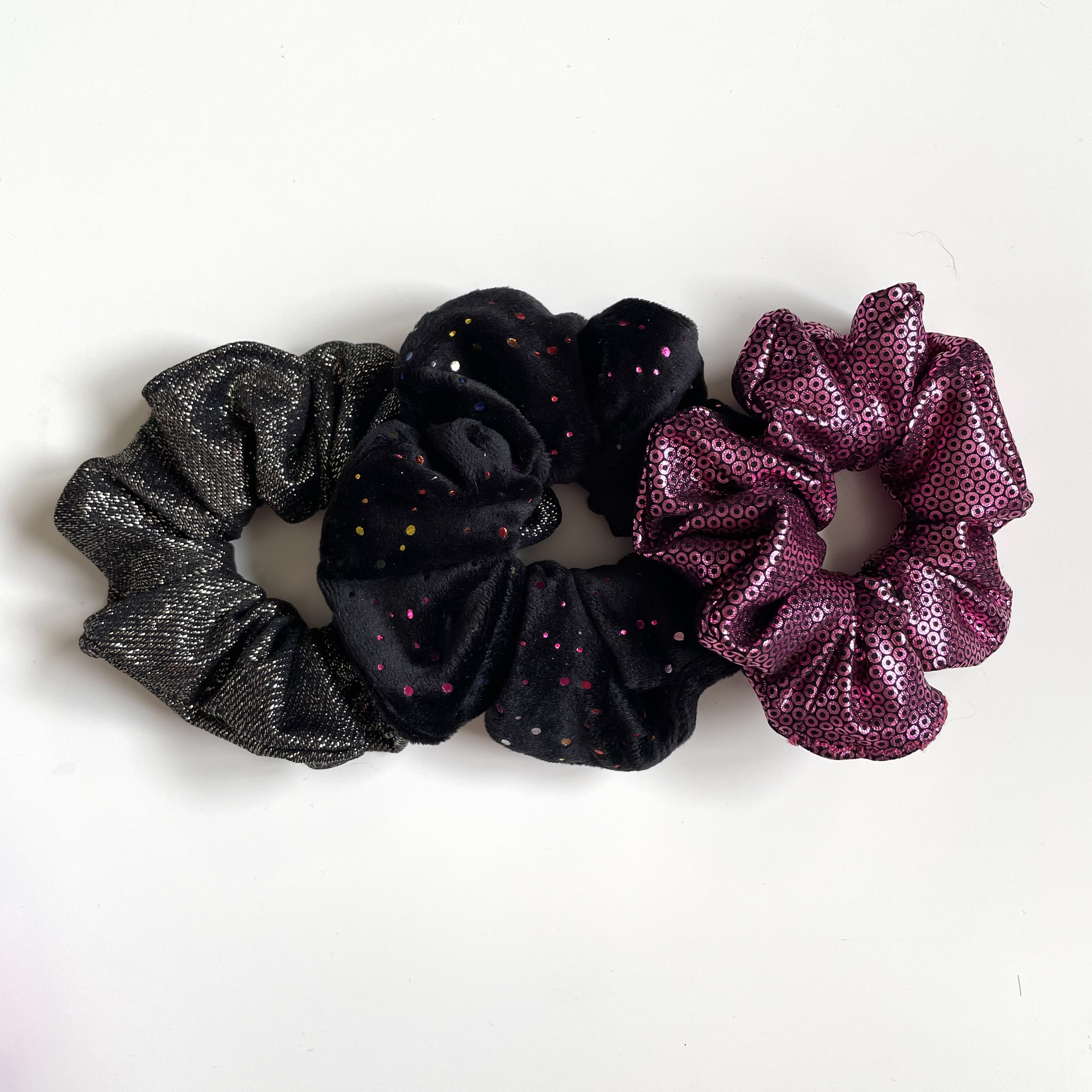 Scrunchie Velvet dots
