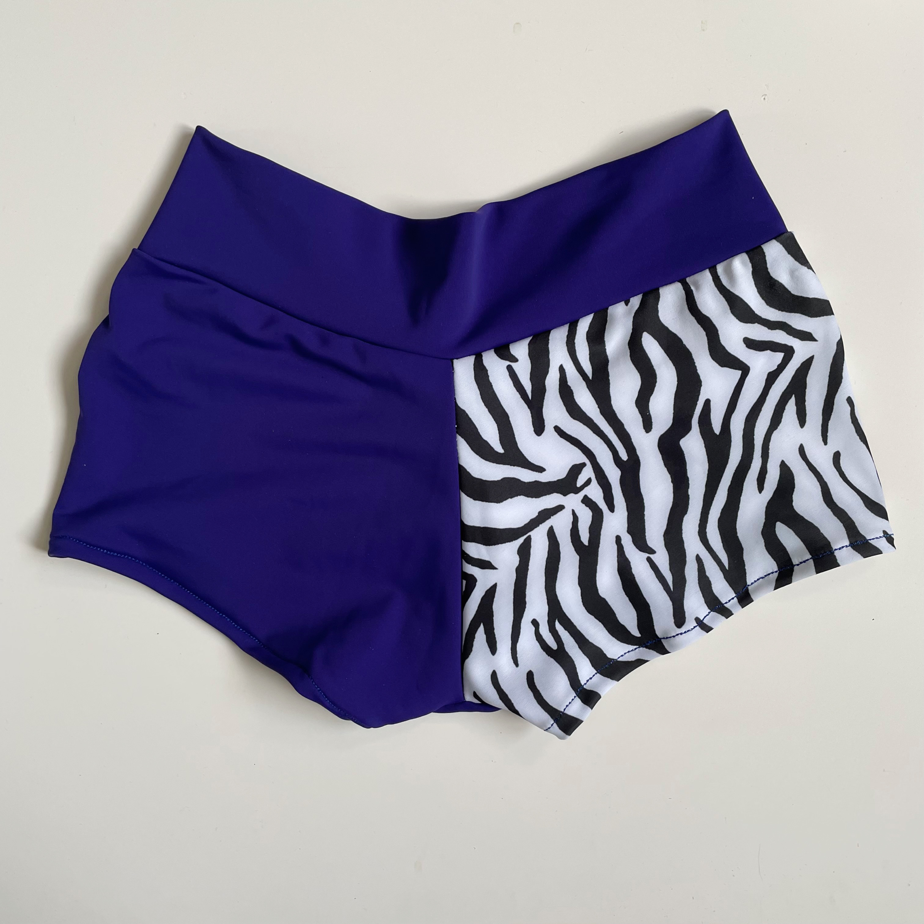 Short Combi Zebra Lila oscuro (más colores)