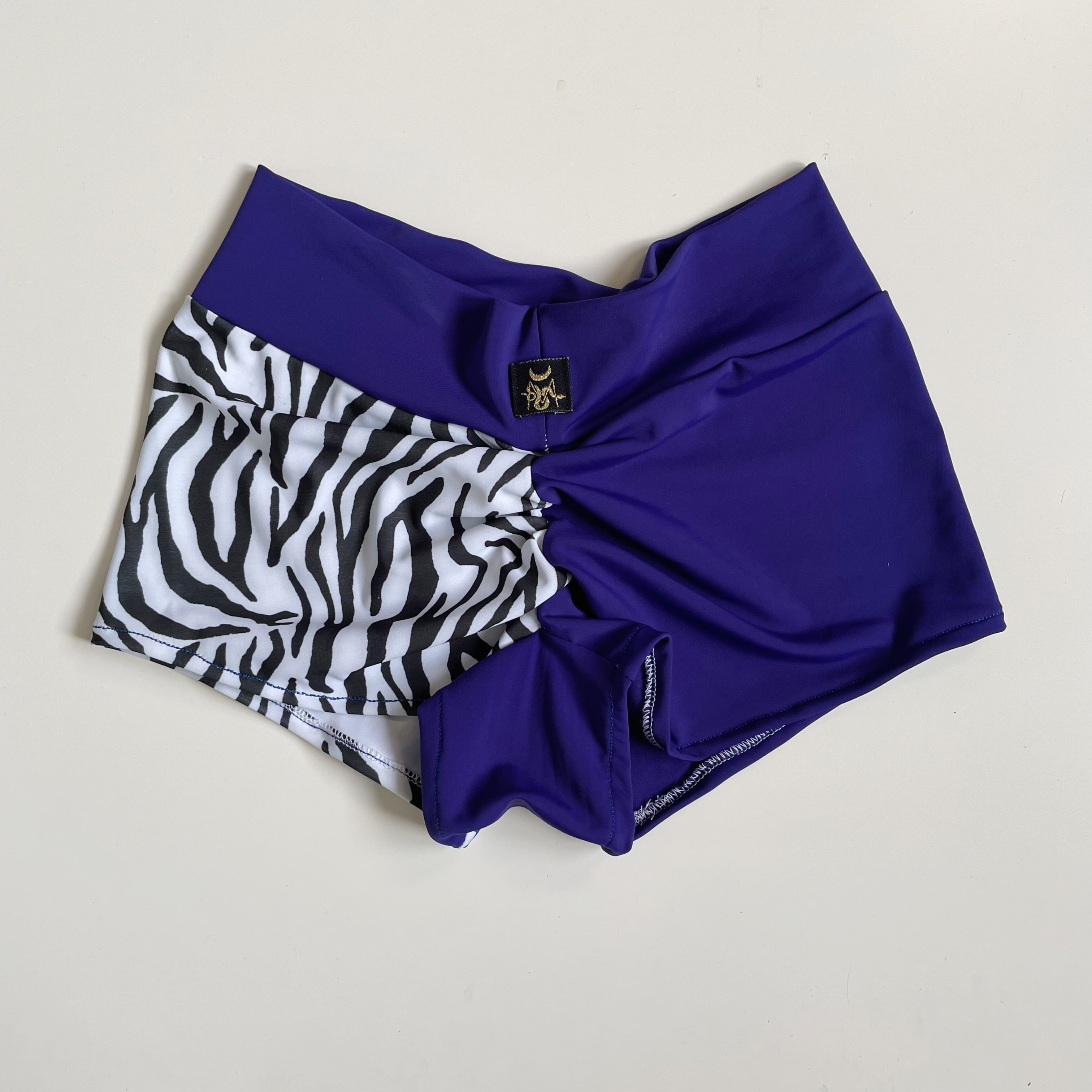 Short Combi Zebra Lila oscuro (más colores)