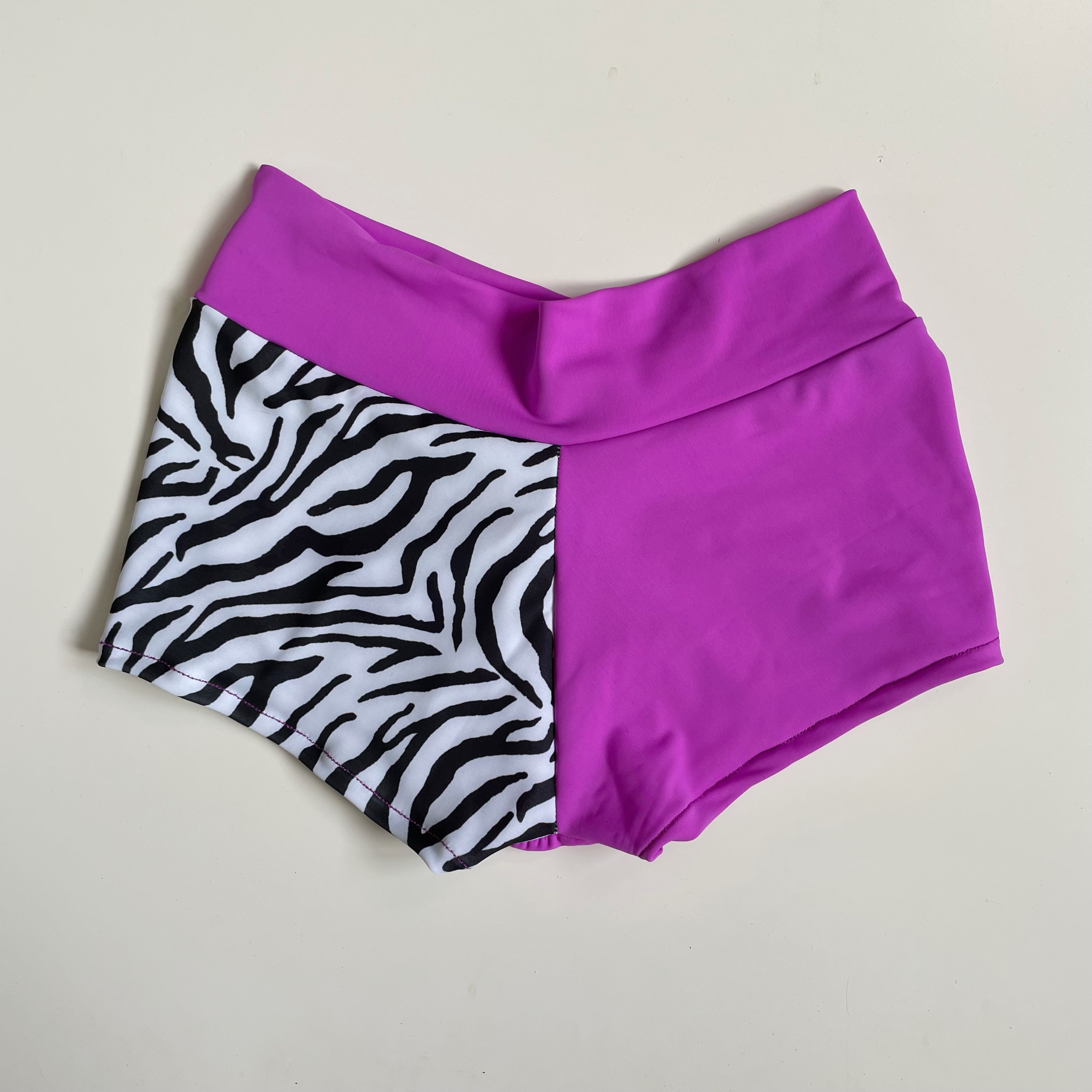 Short Combi Zebra Rosa Malva (más colores)