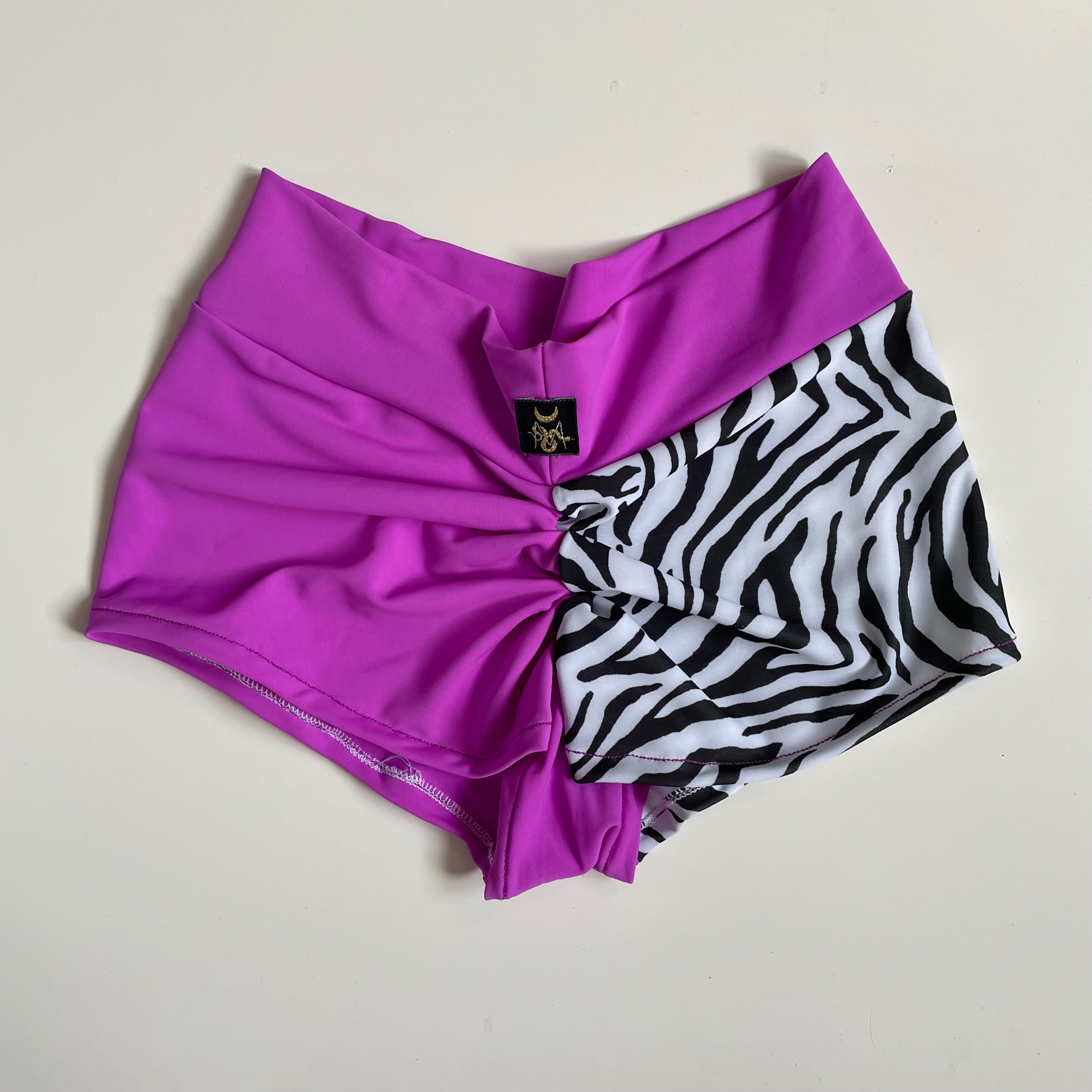 Short Combi Zebra Rosa Malva (más colores)