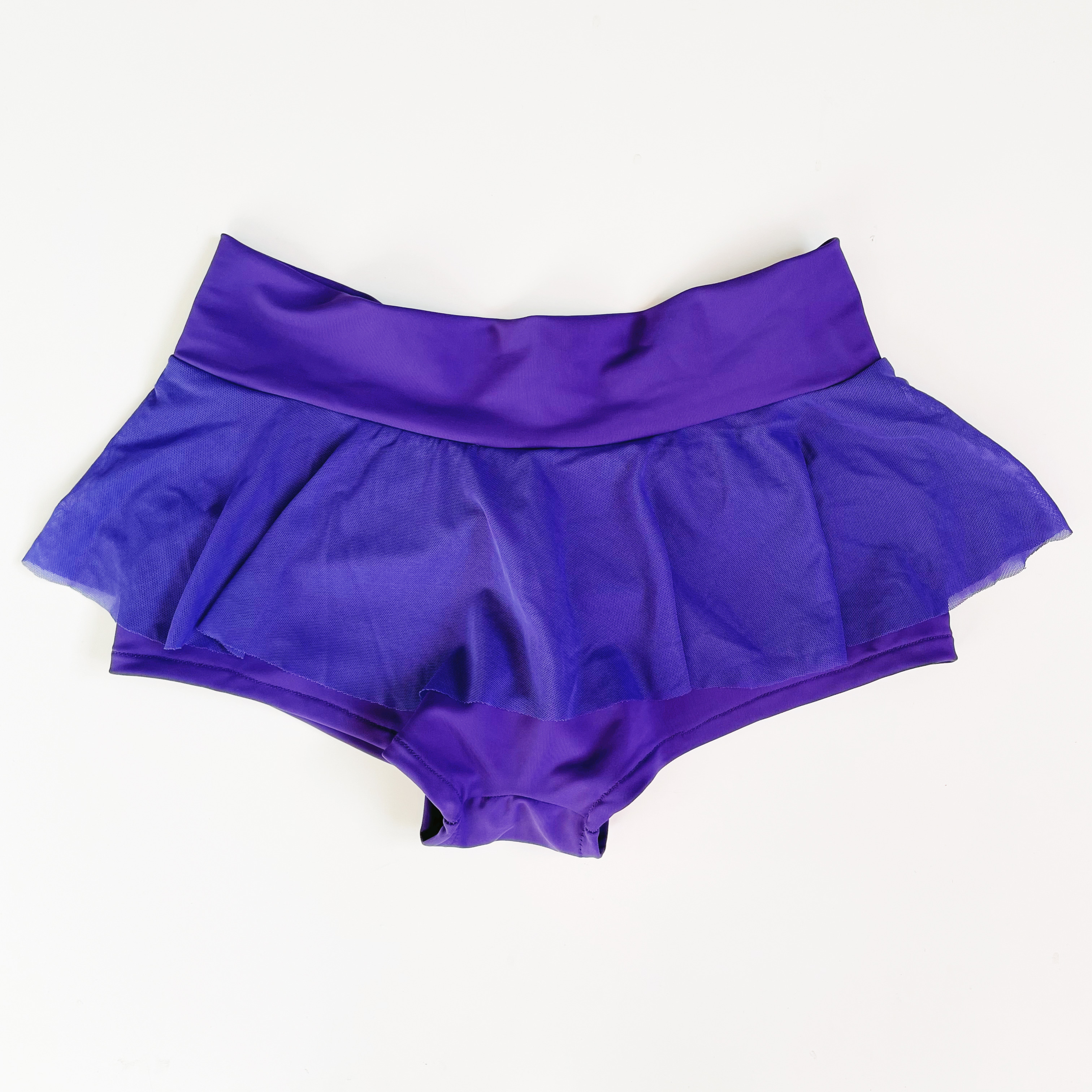 Short Tul Lila Oscuro
