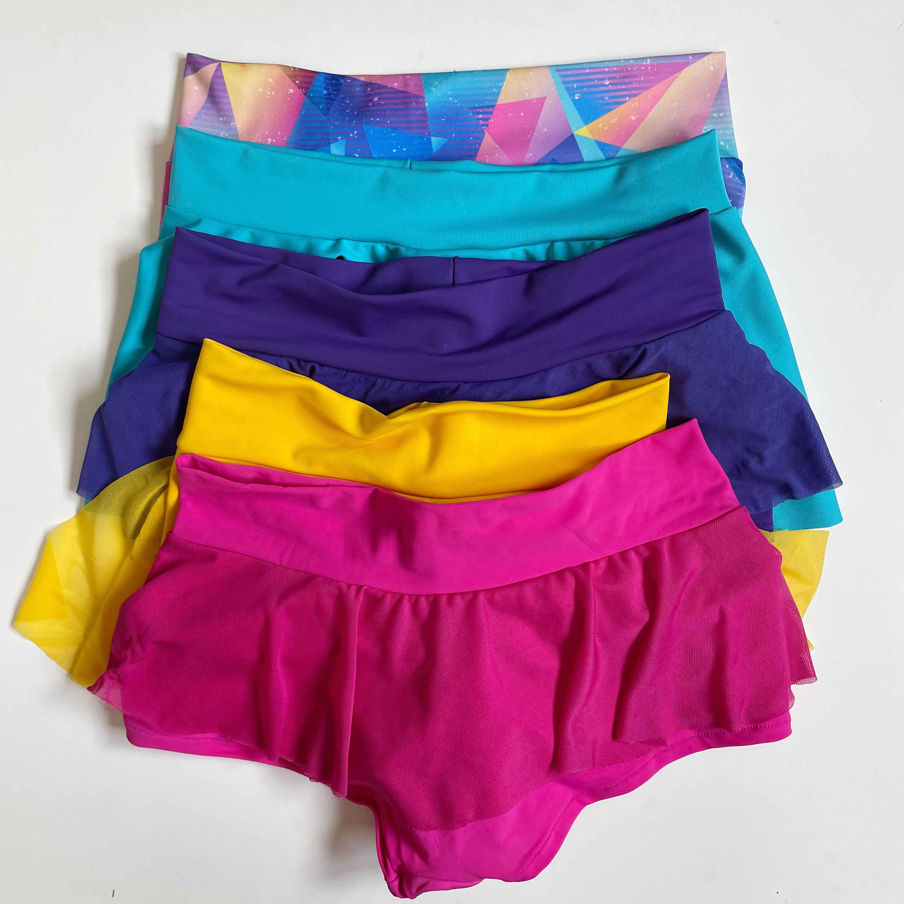Short Tul Lila Oscuro
