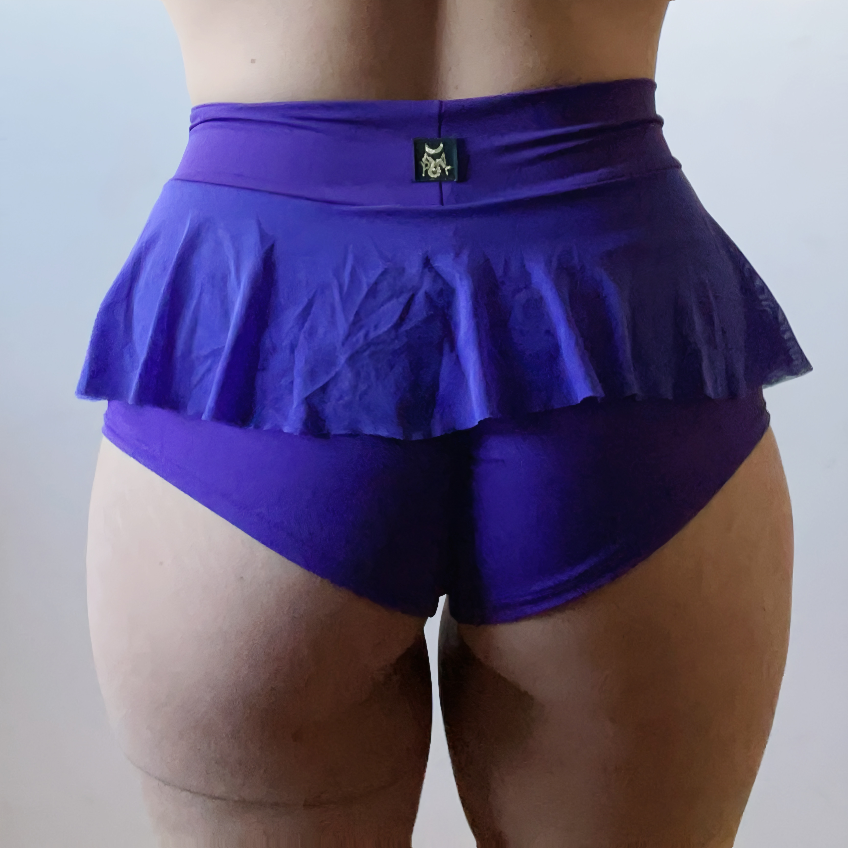 Short Tul Lila Oscuro