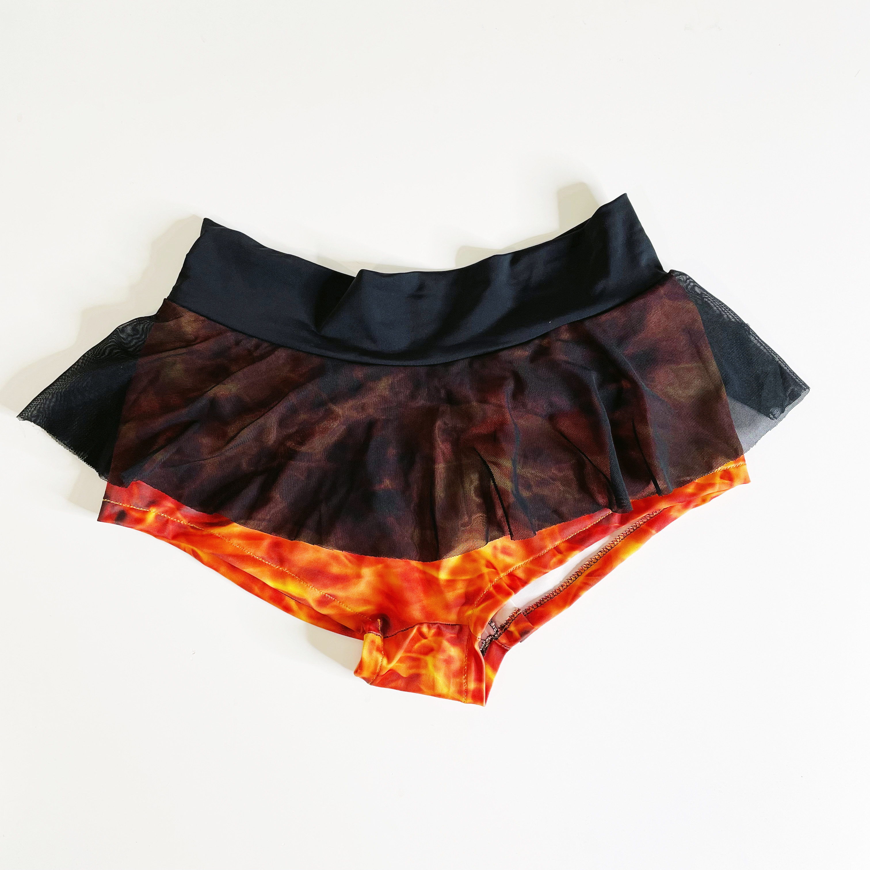 Short Faldita Tul Fire