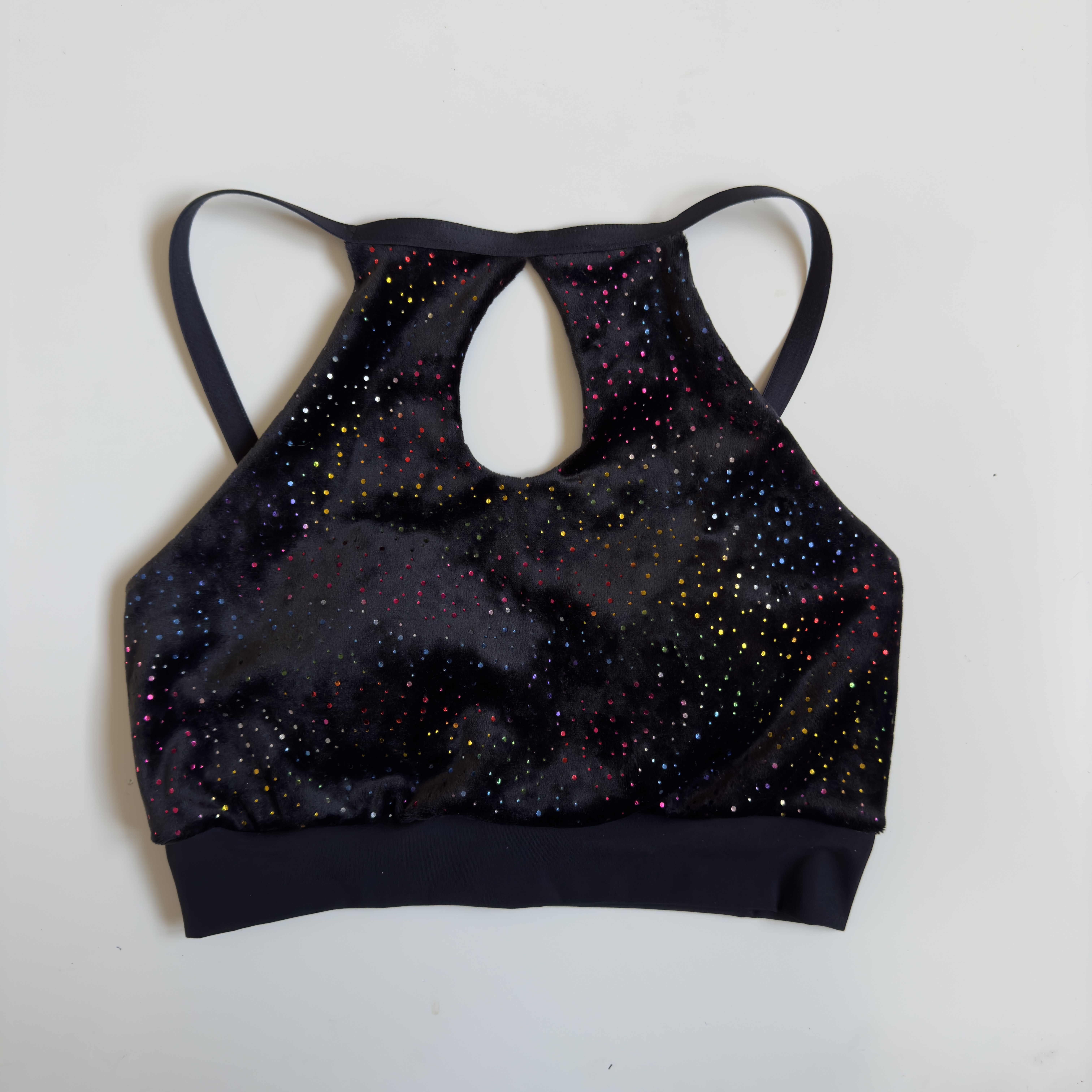 Top Drop Velvet Shinny 