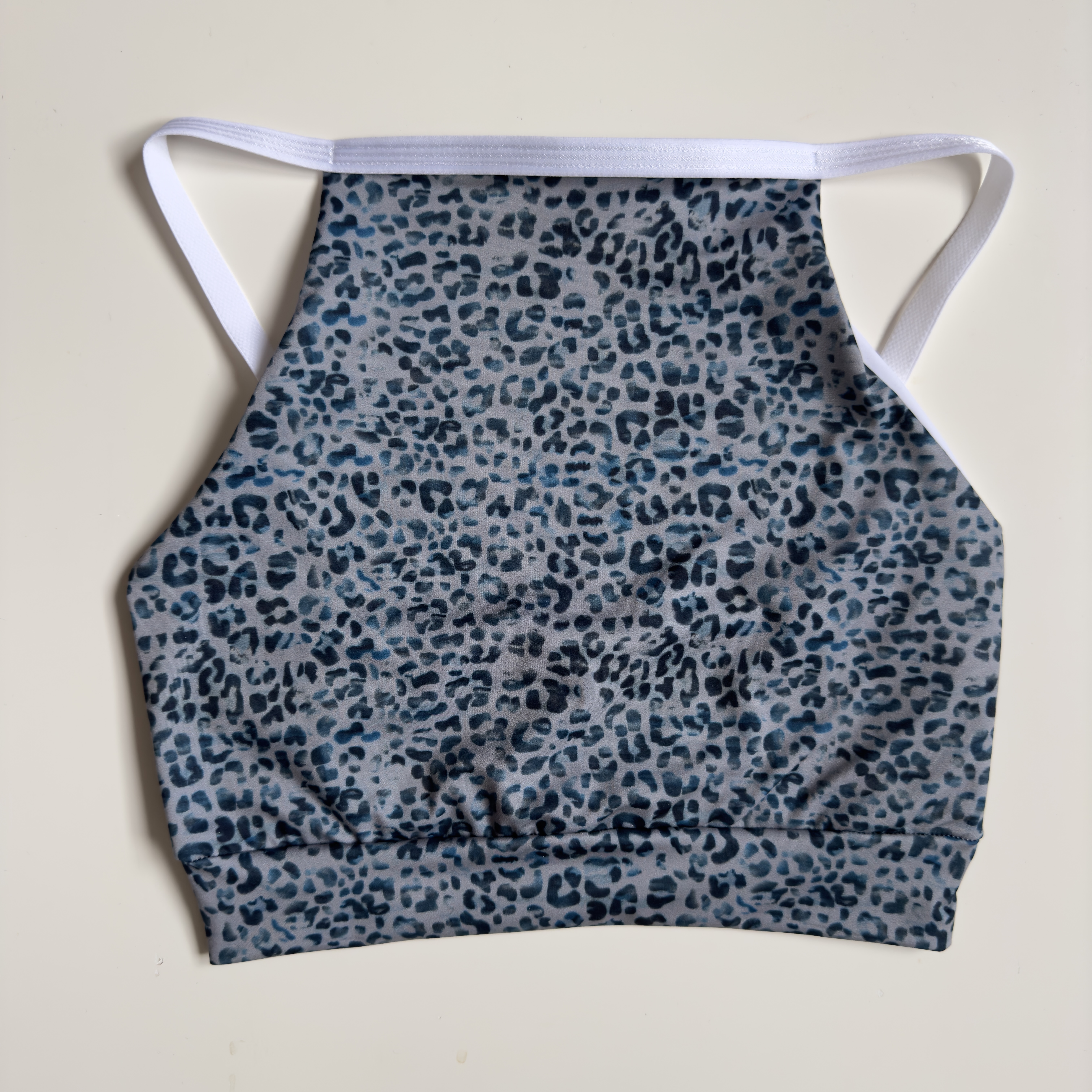 Top Blue Leopard